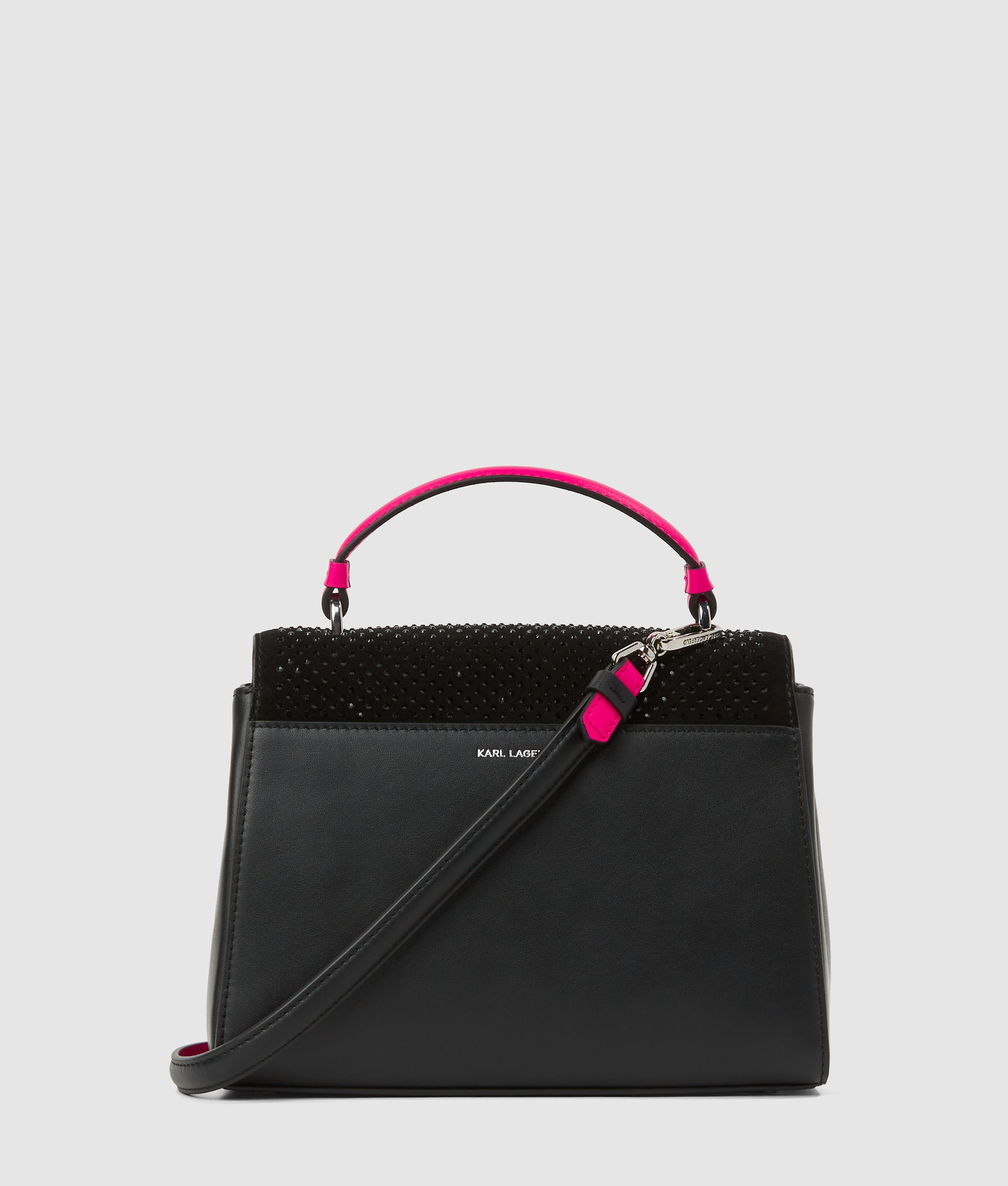 Exclusive K/Autograph rhinestone top-handle bag