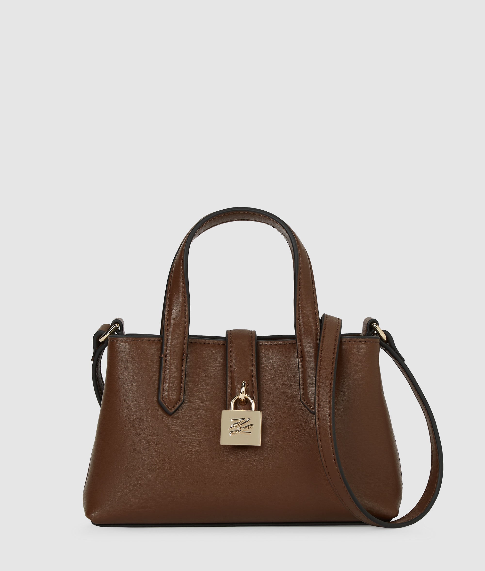 K/Autograph padlock mini shoulder bag