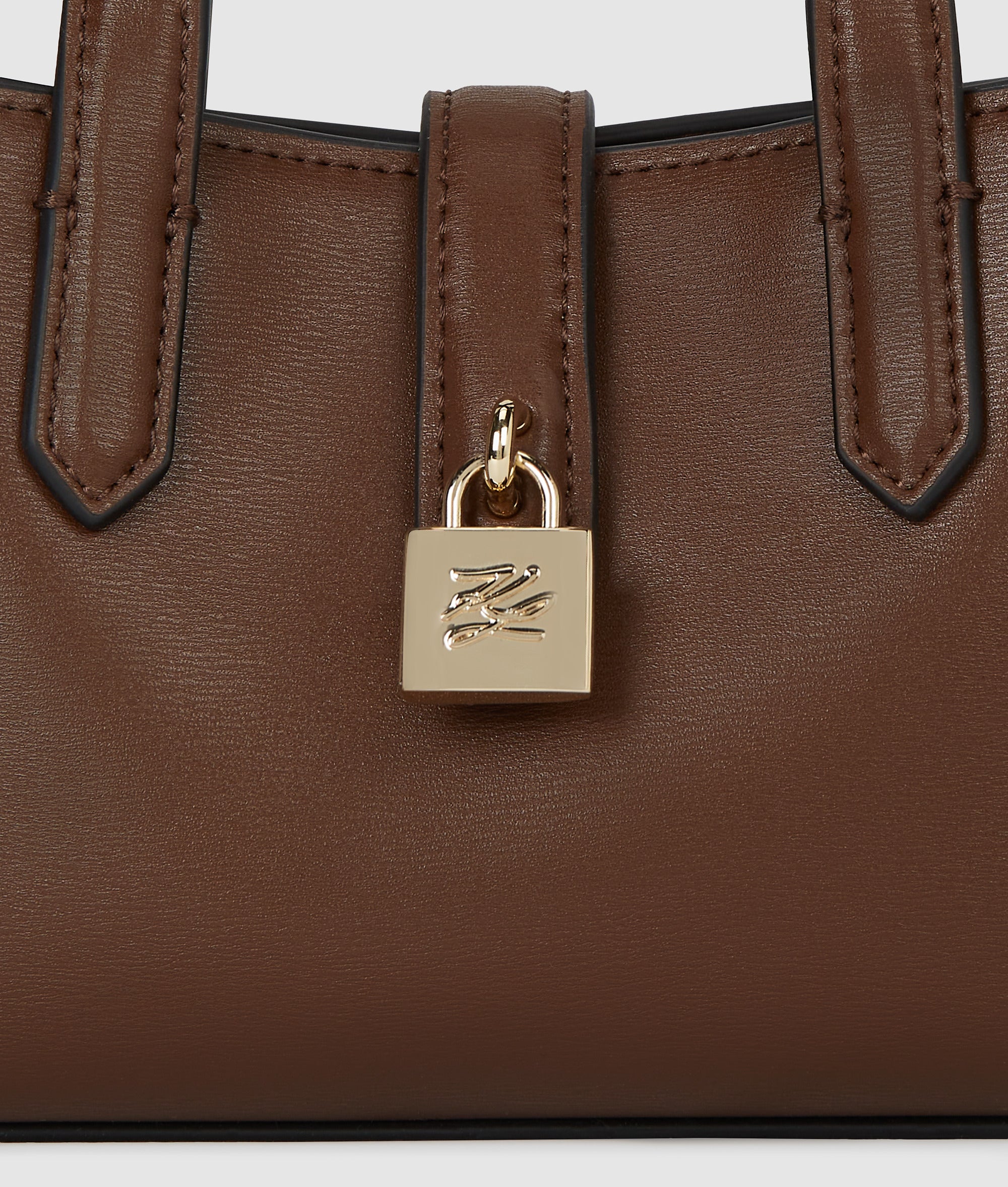 K/Autograph padlock mini shoulder bag