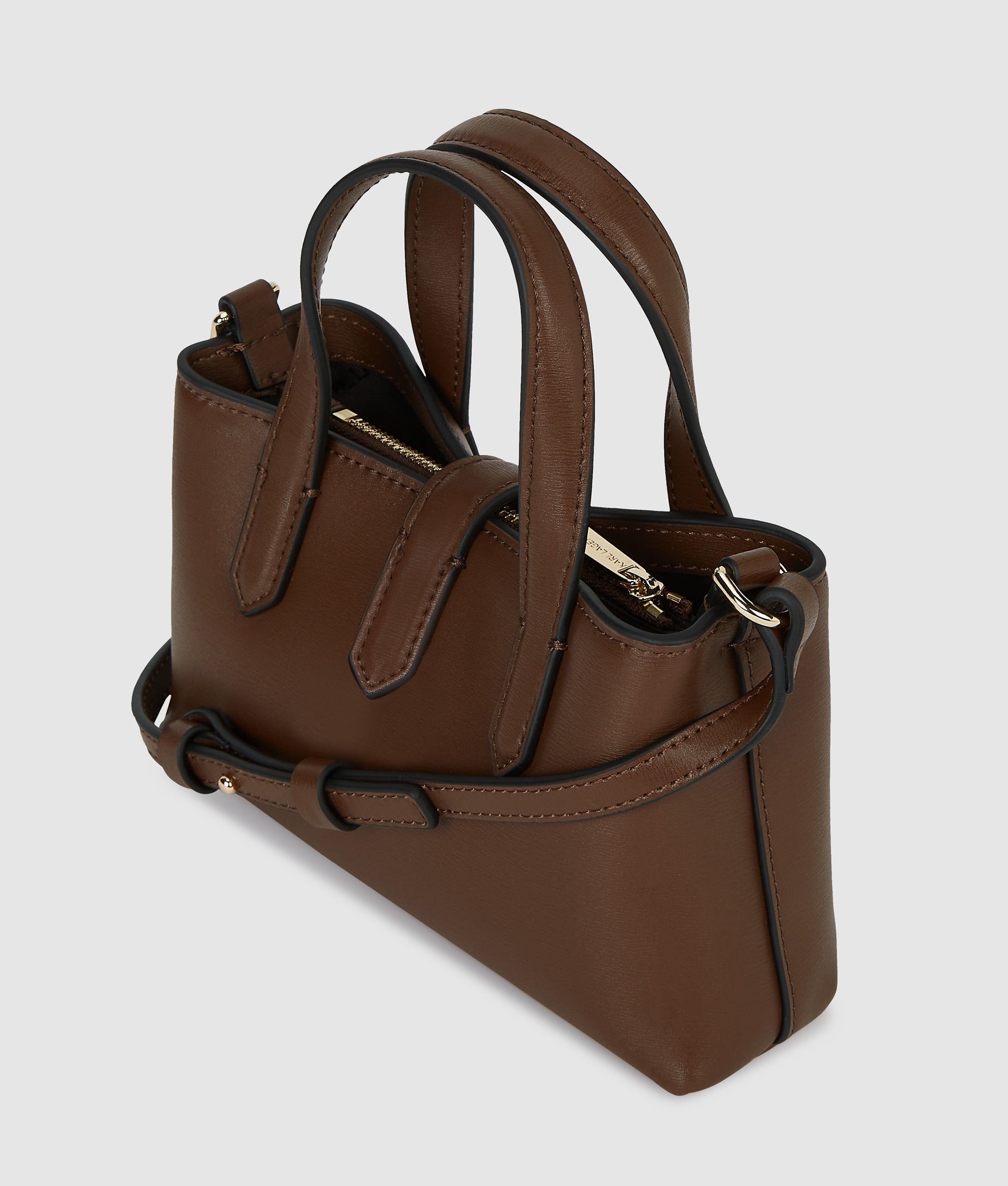 K/Autograph padlock mini shoulder bag