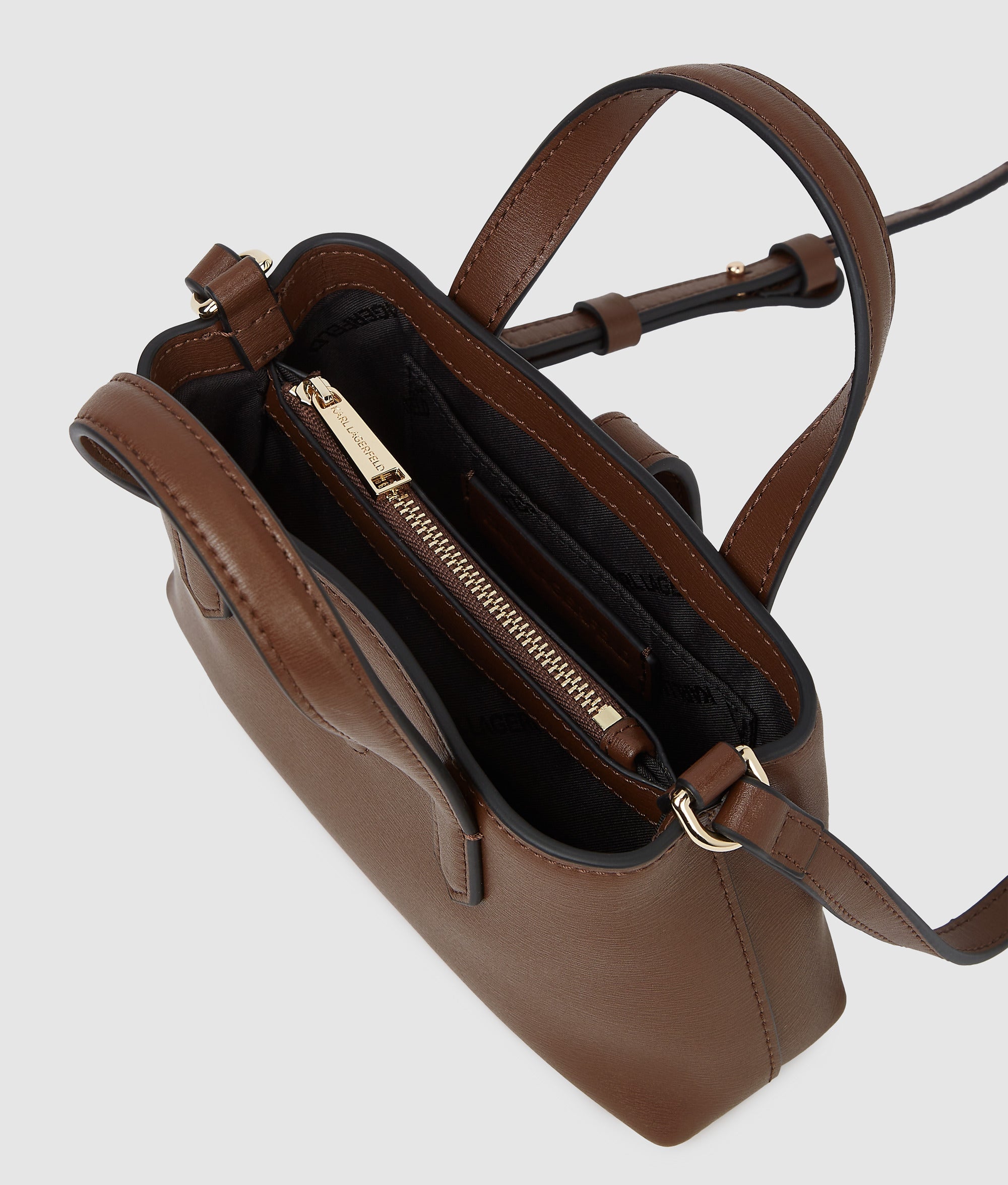 K/Autograph padlock mini shoulder bag