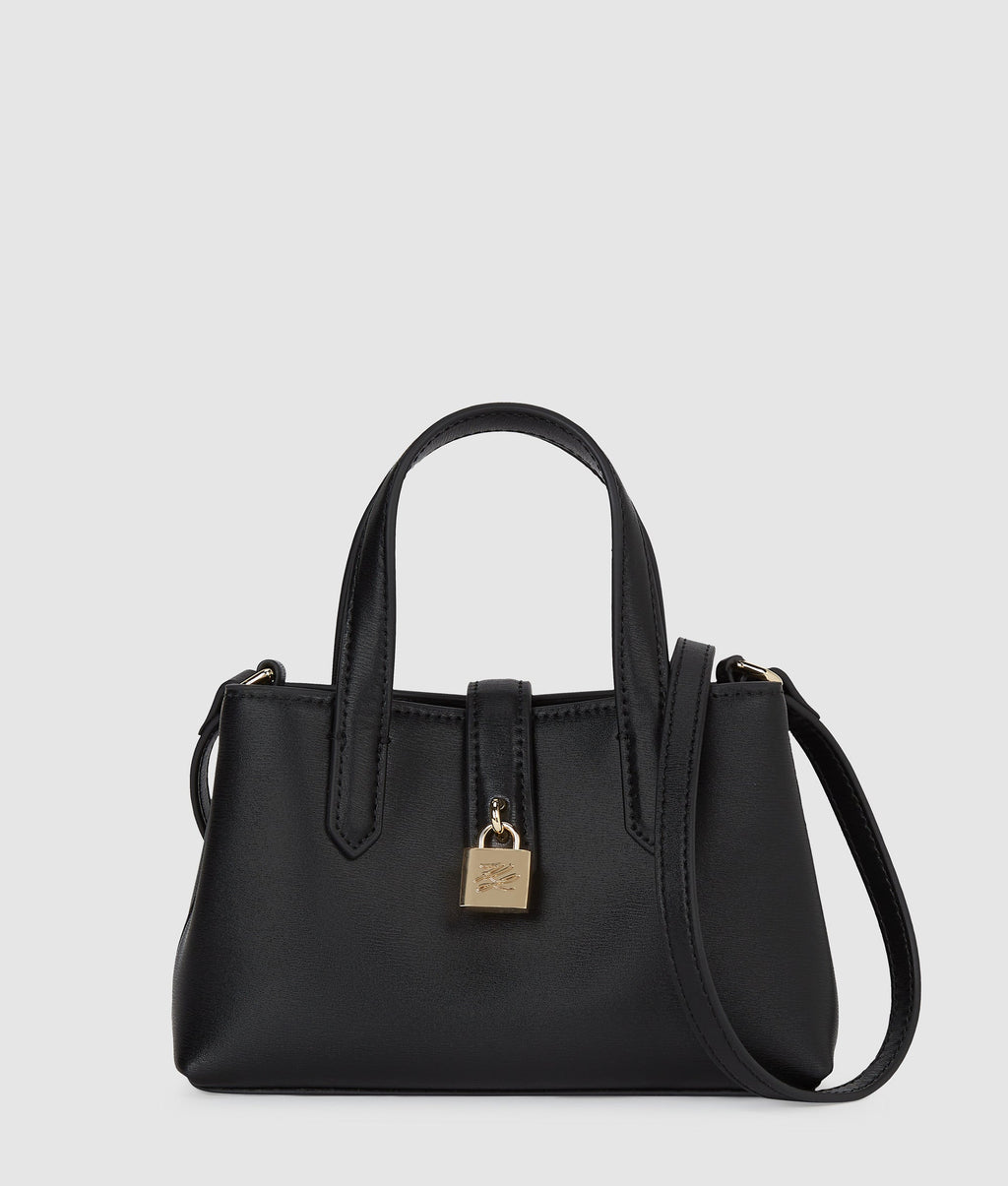 K/Autograph padlock mini shoulder bag