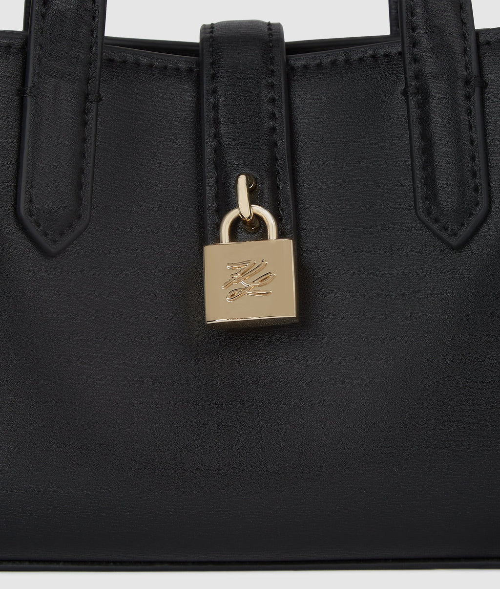 K/Autograph padlock mini shoulder bag