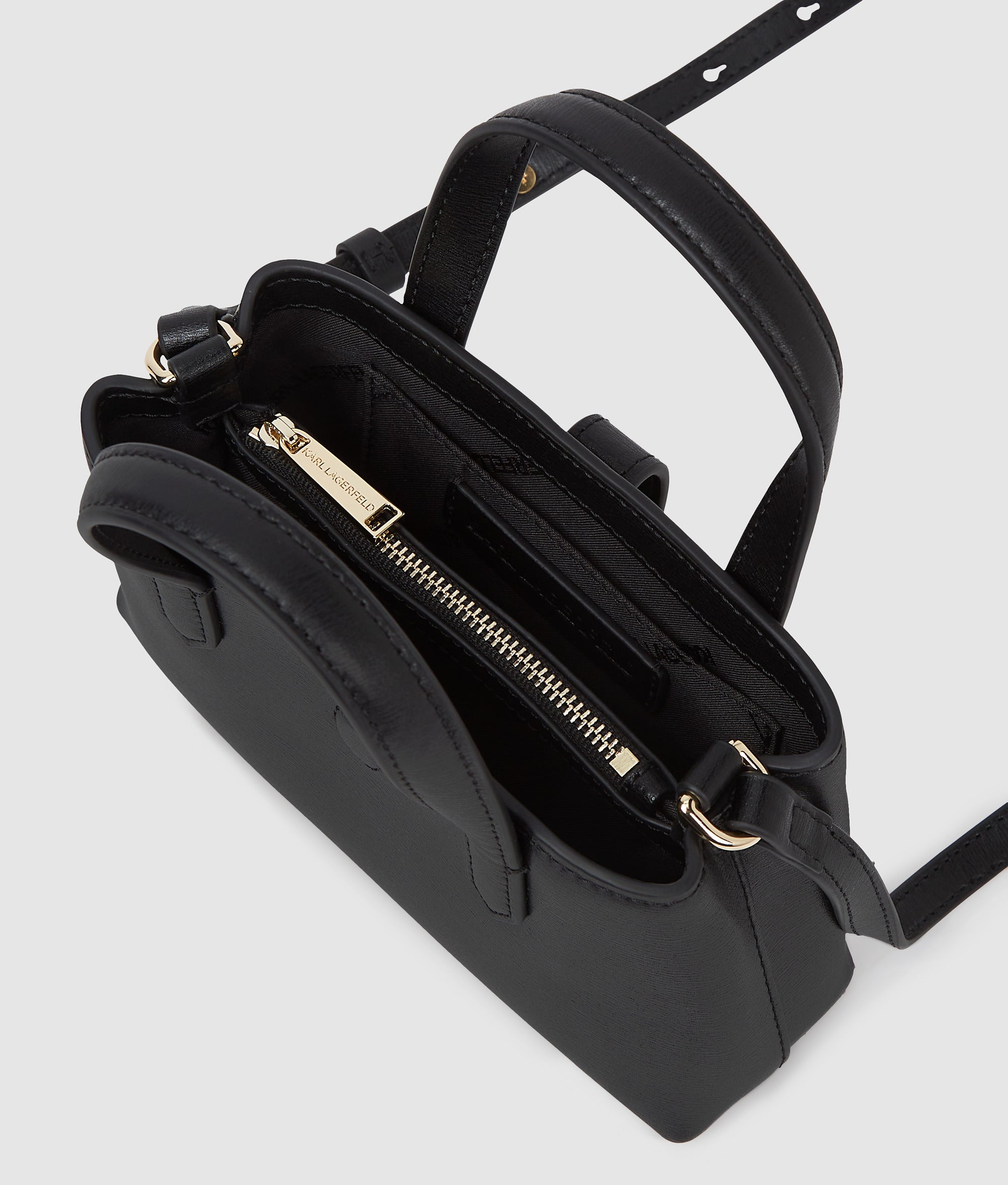 K/Autograph padlock mini shoulder bag