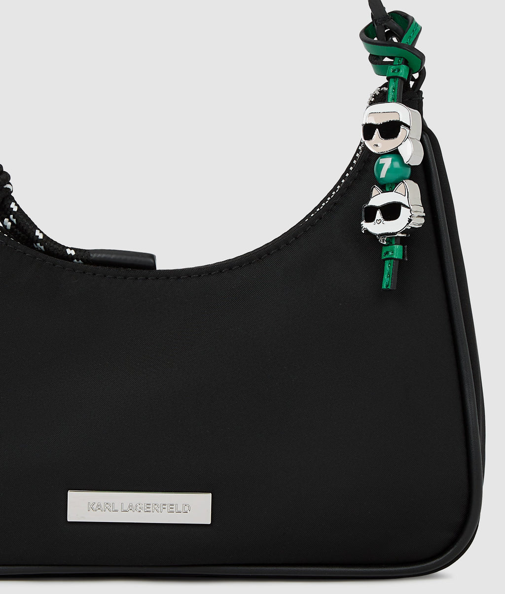 Ikon nylon mini shoulder bag