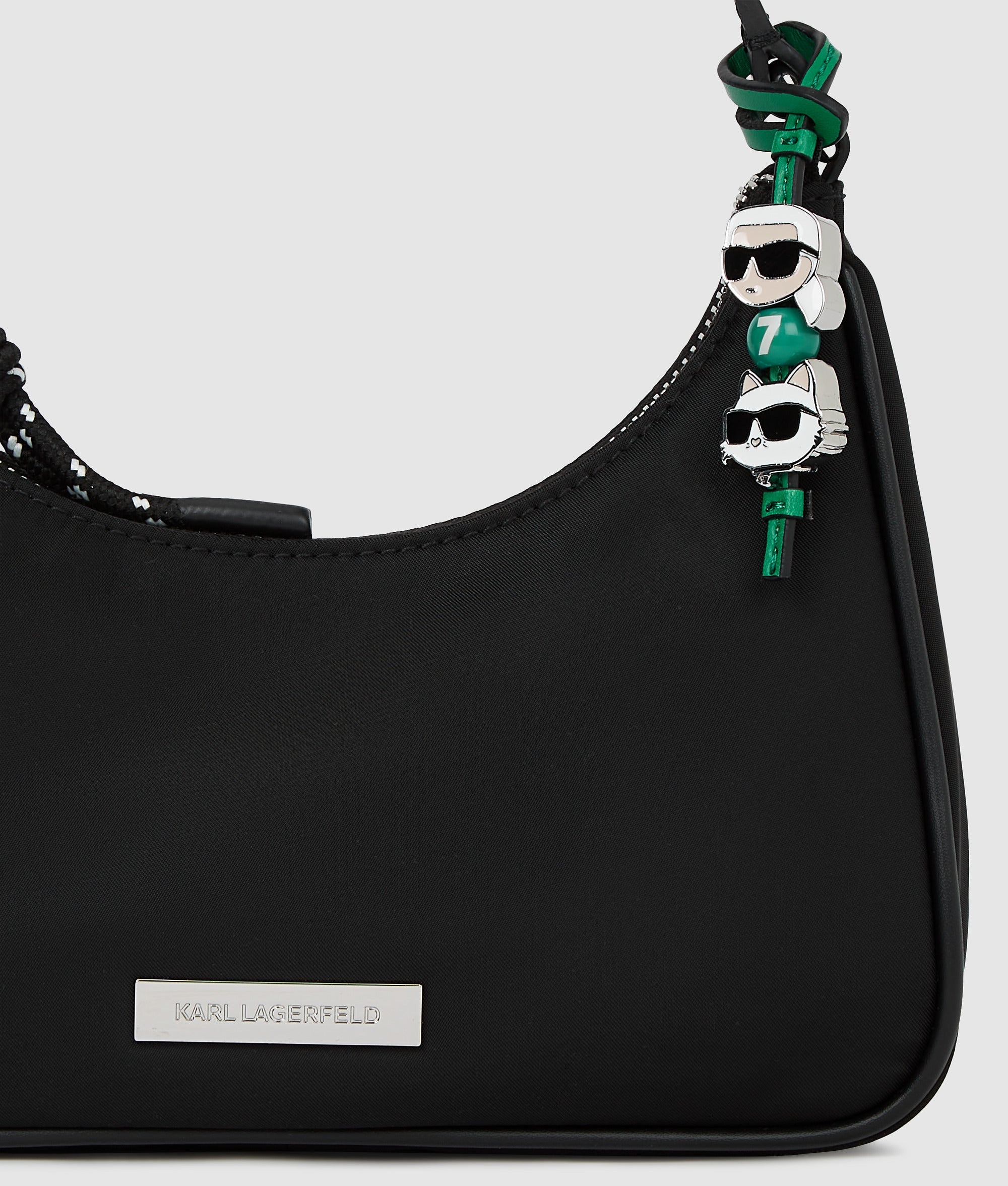 Ikon nylon mini shoulder bag