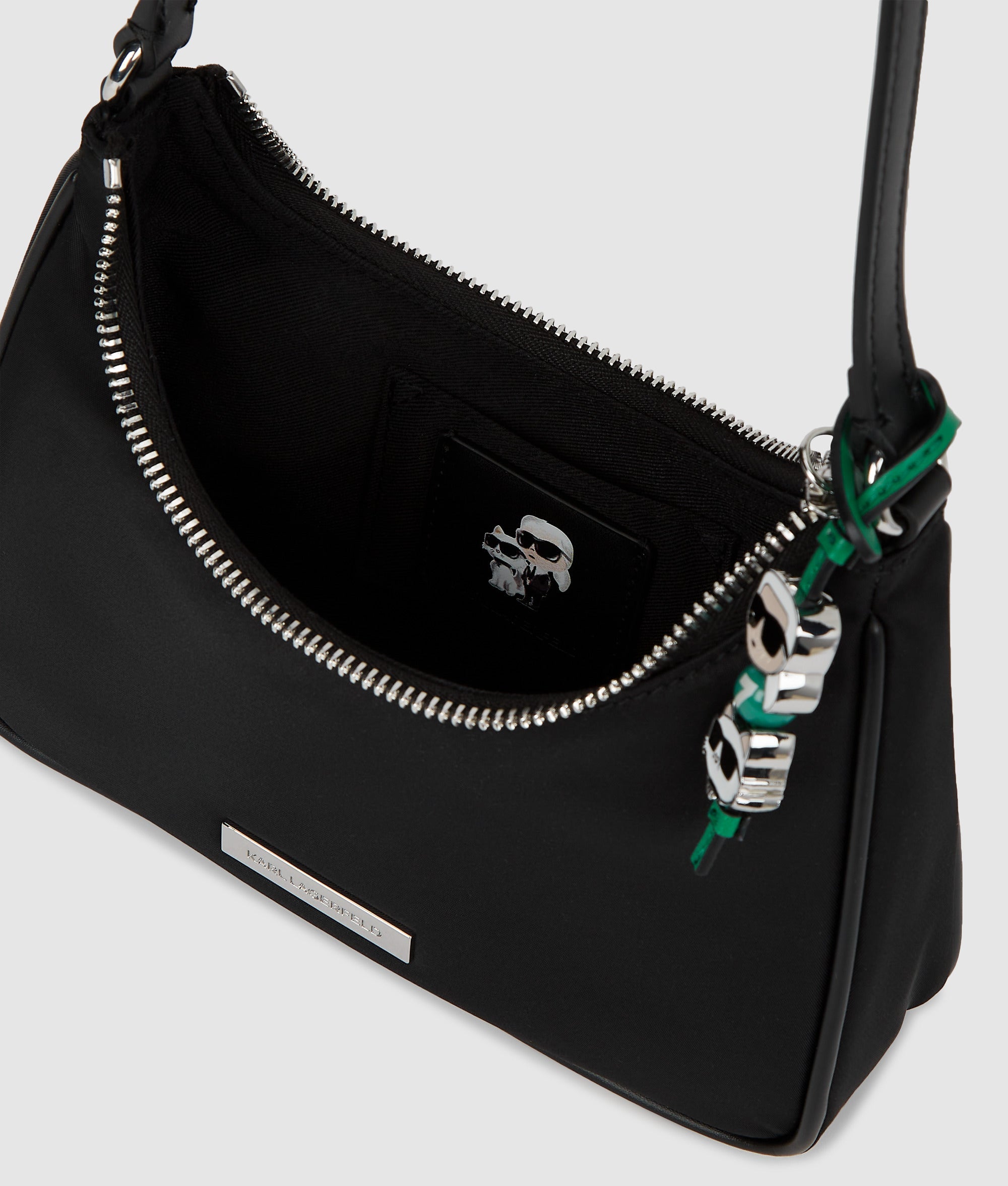 Ikon nylon mini shoulder bag