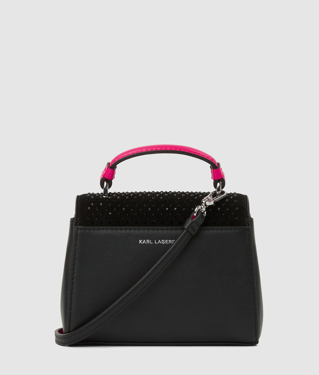 Exclusive K/Autograph rhinestone nano bag