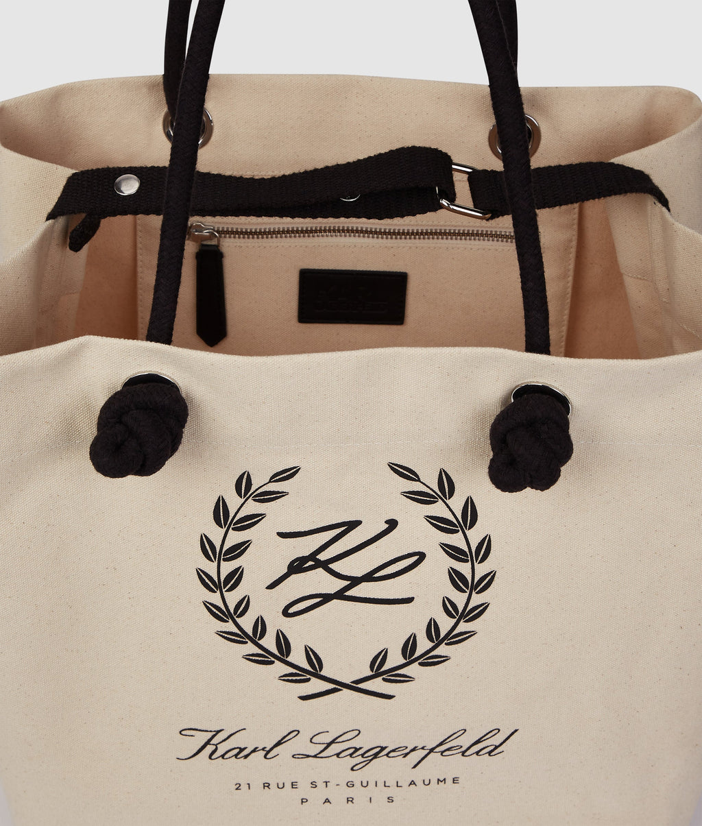 Hotel Karl crest beach bag