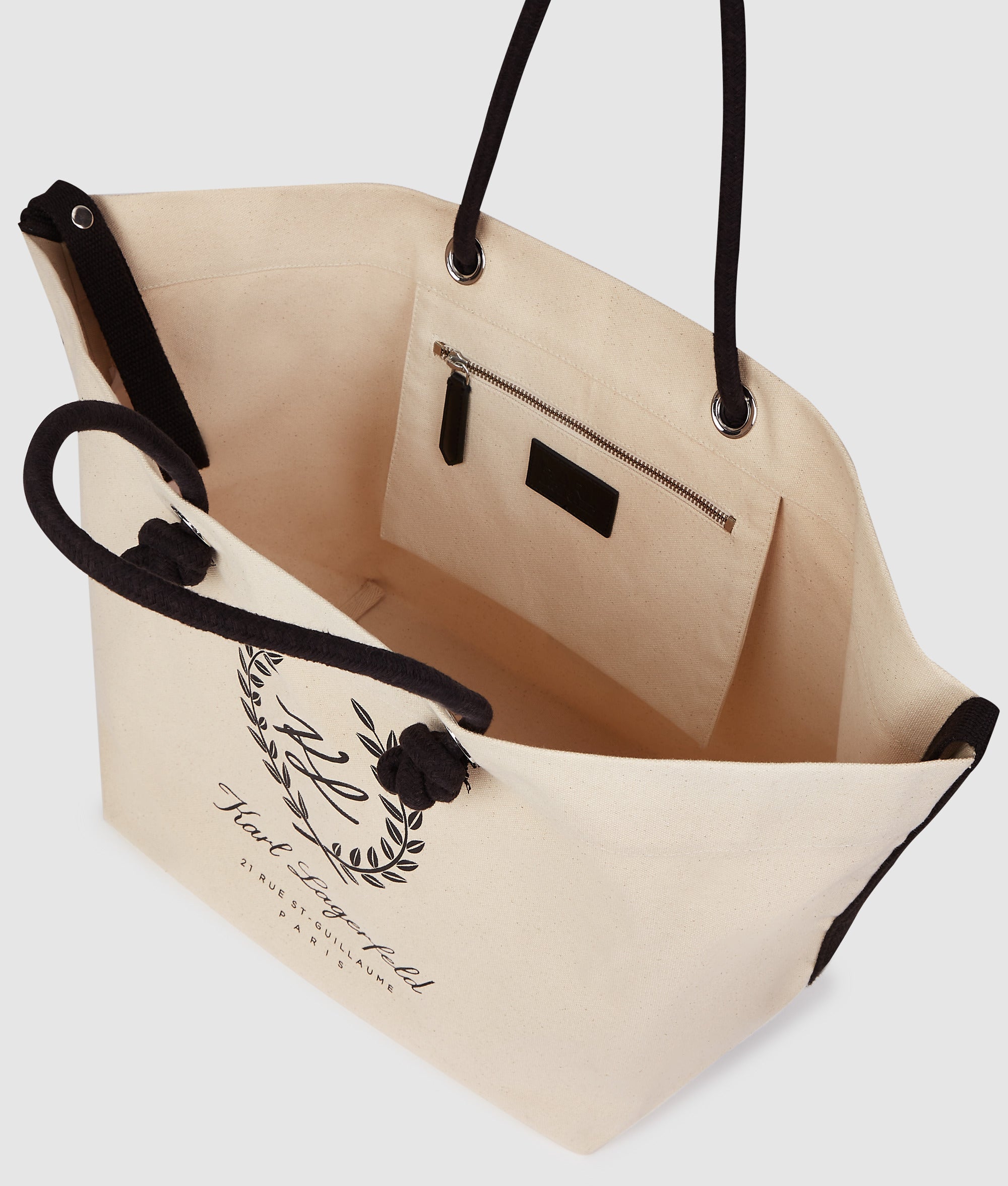 Hotel Karl crest beach bag