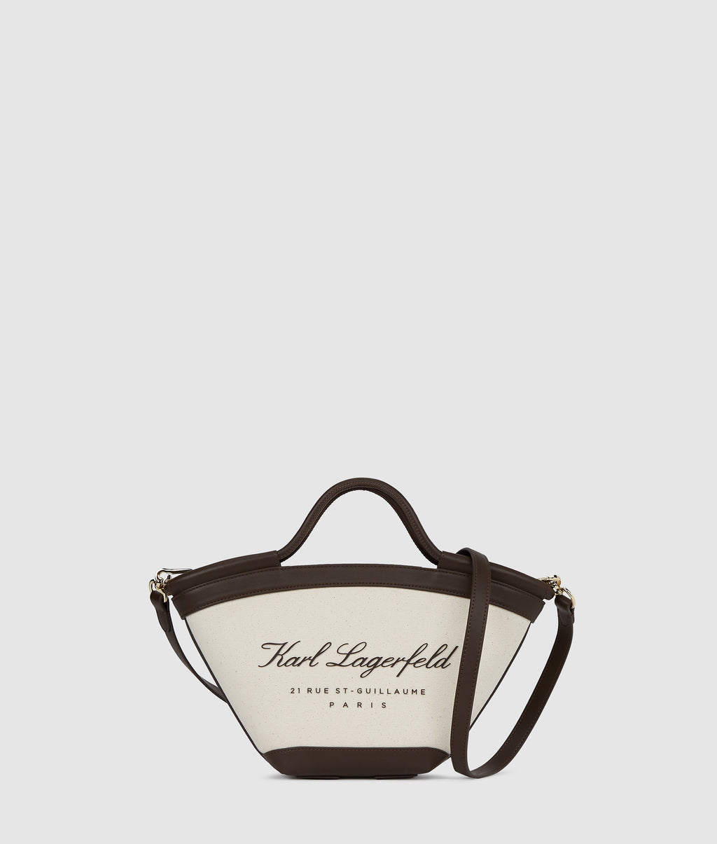 Hotel Karl small beach tote bag