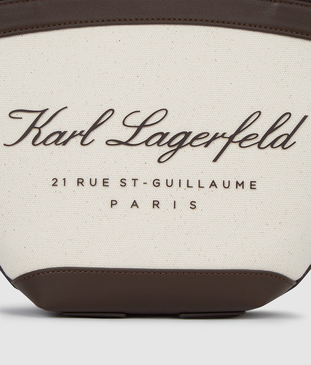 Hotel Karl small beach tote bag