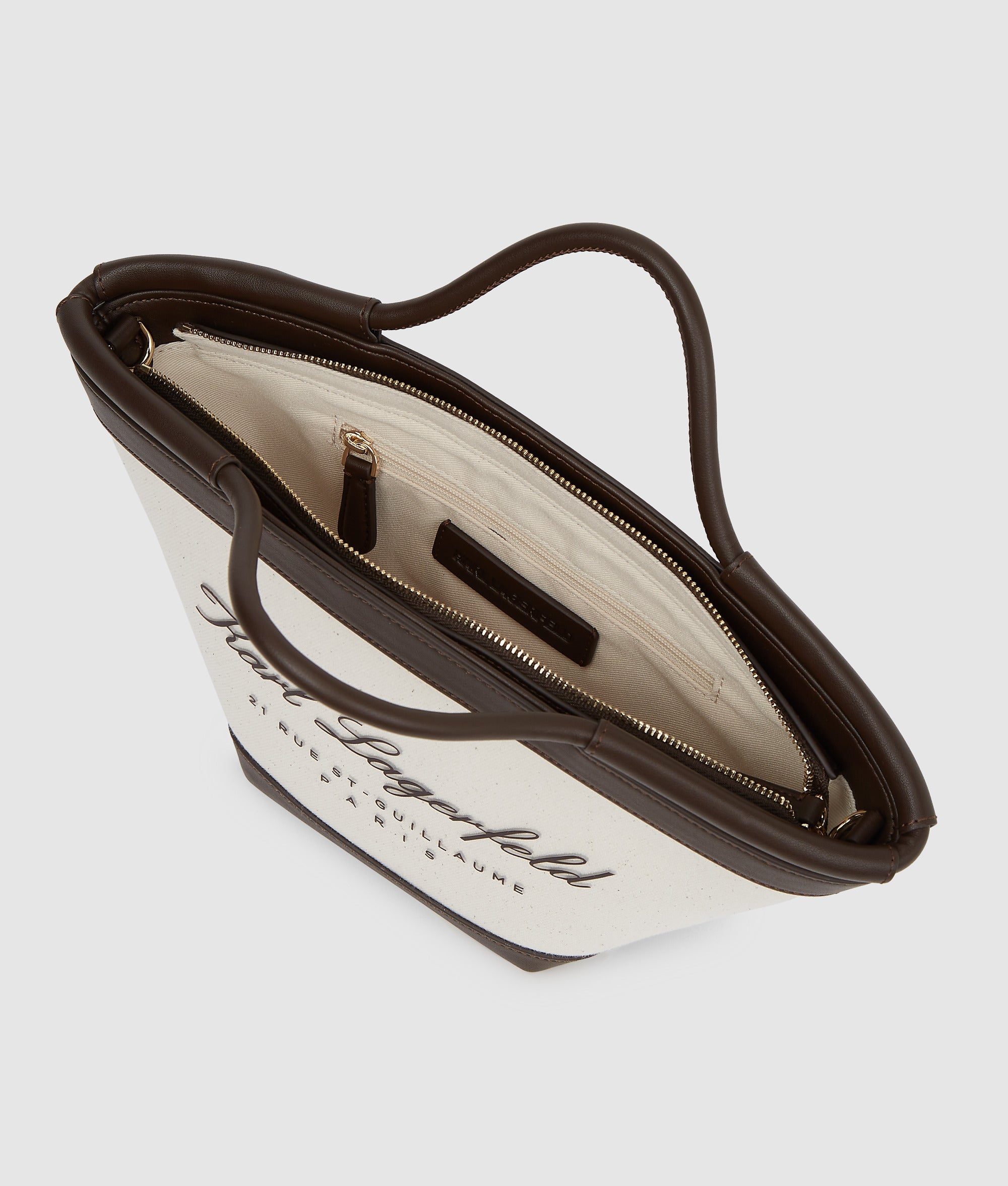 Hotel Karl small beach tote bag