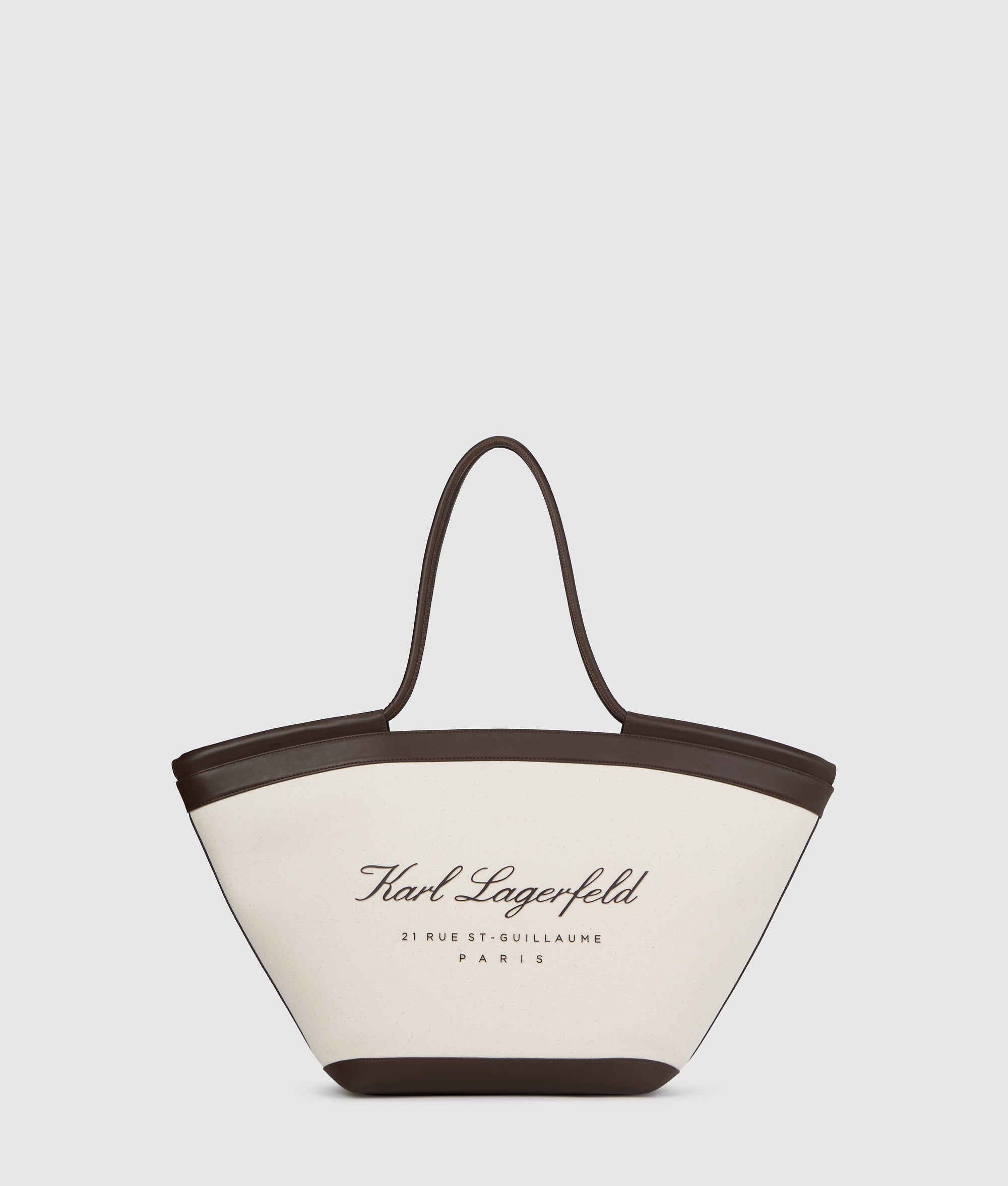 Hotel Karl large beach tote bag