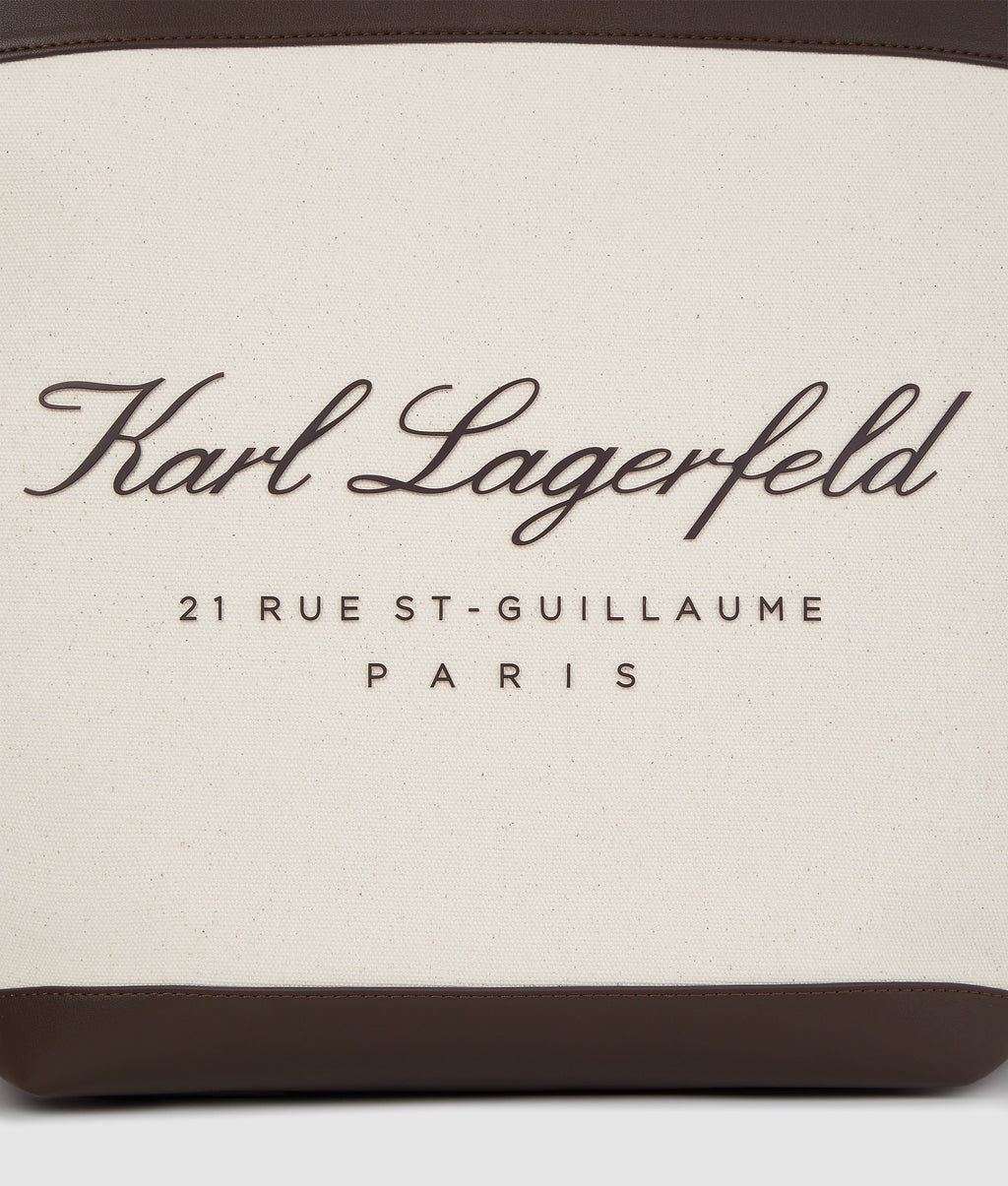 Hotel Karl large beach tote bag