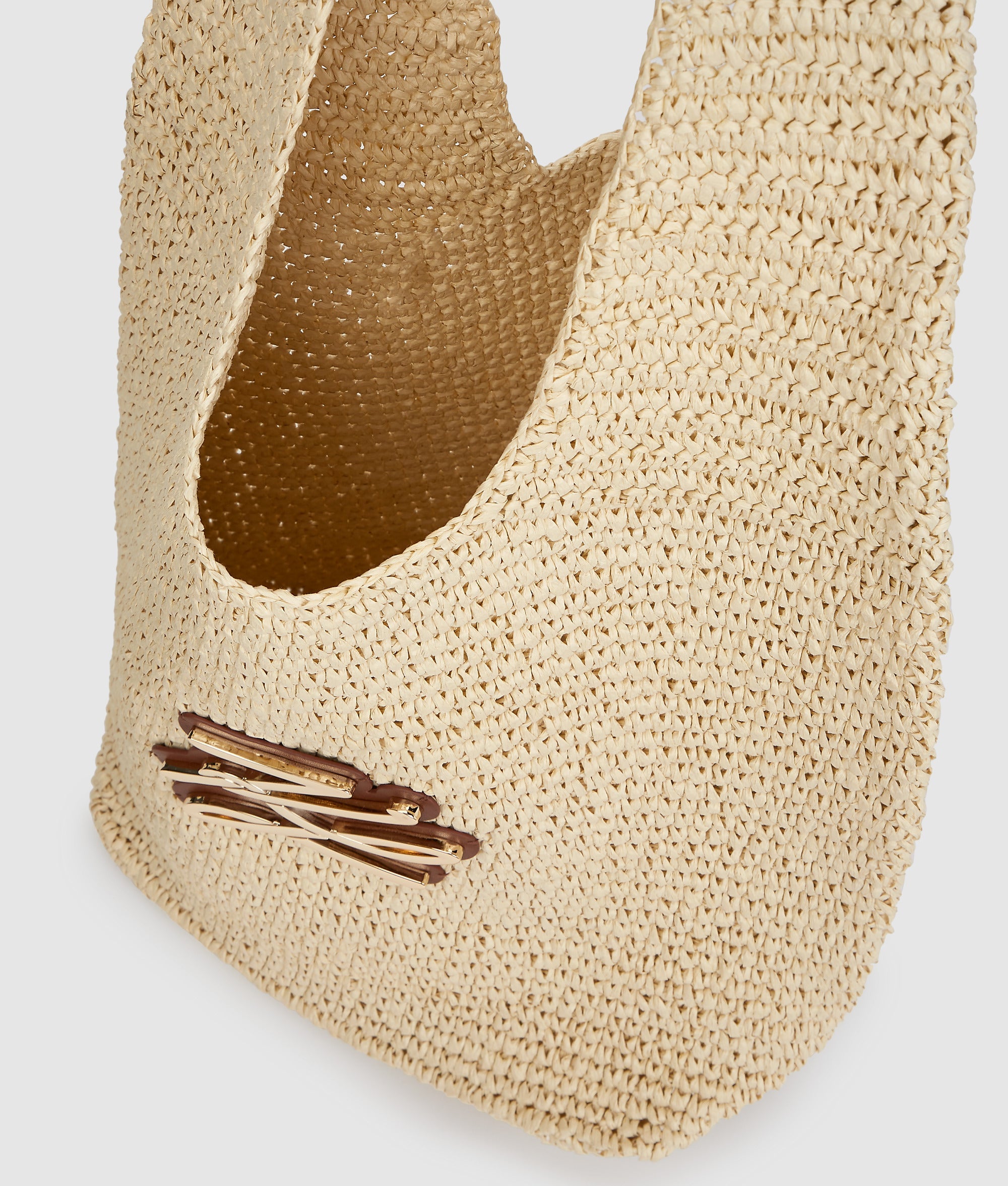 K/Autograph crochet hobo bag