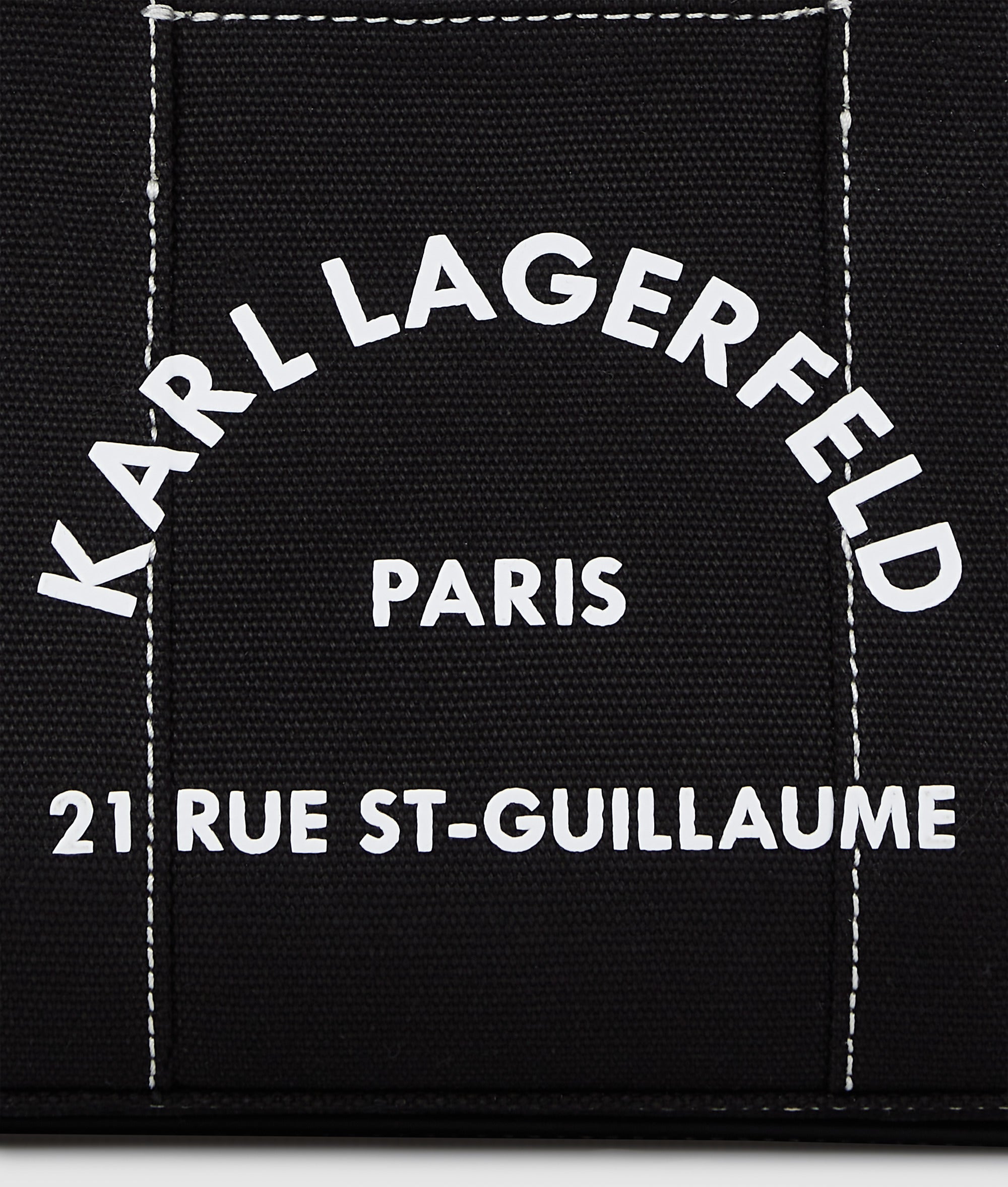 Rue St-Guillaume elongated tote bag
