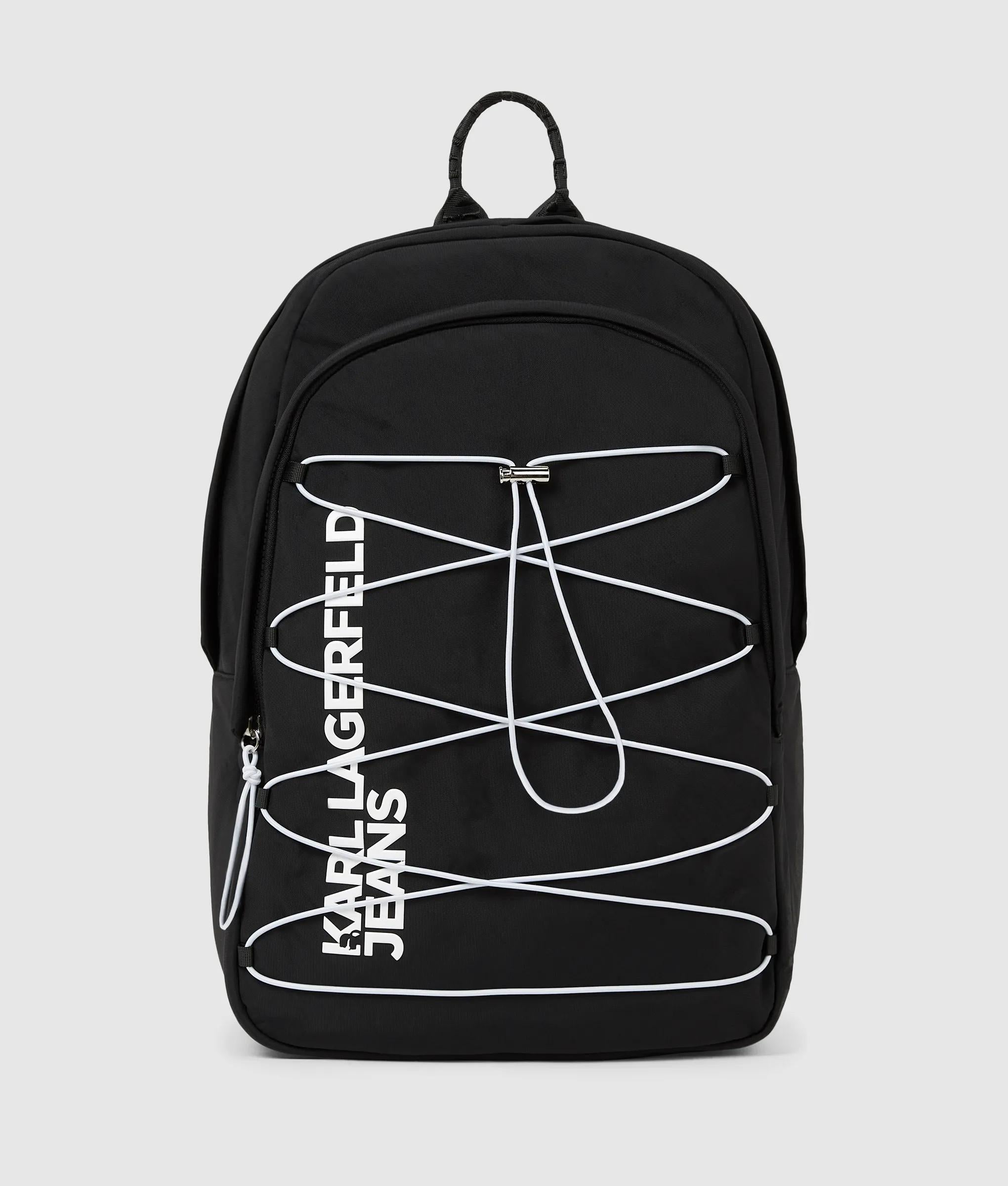 Utility drawstring backpack