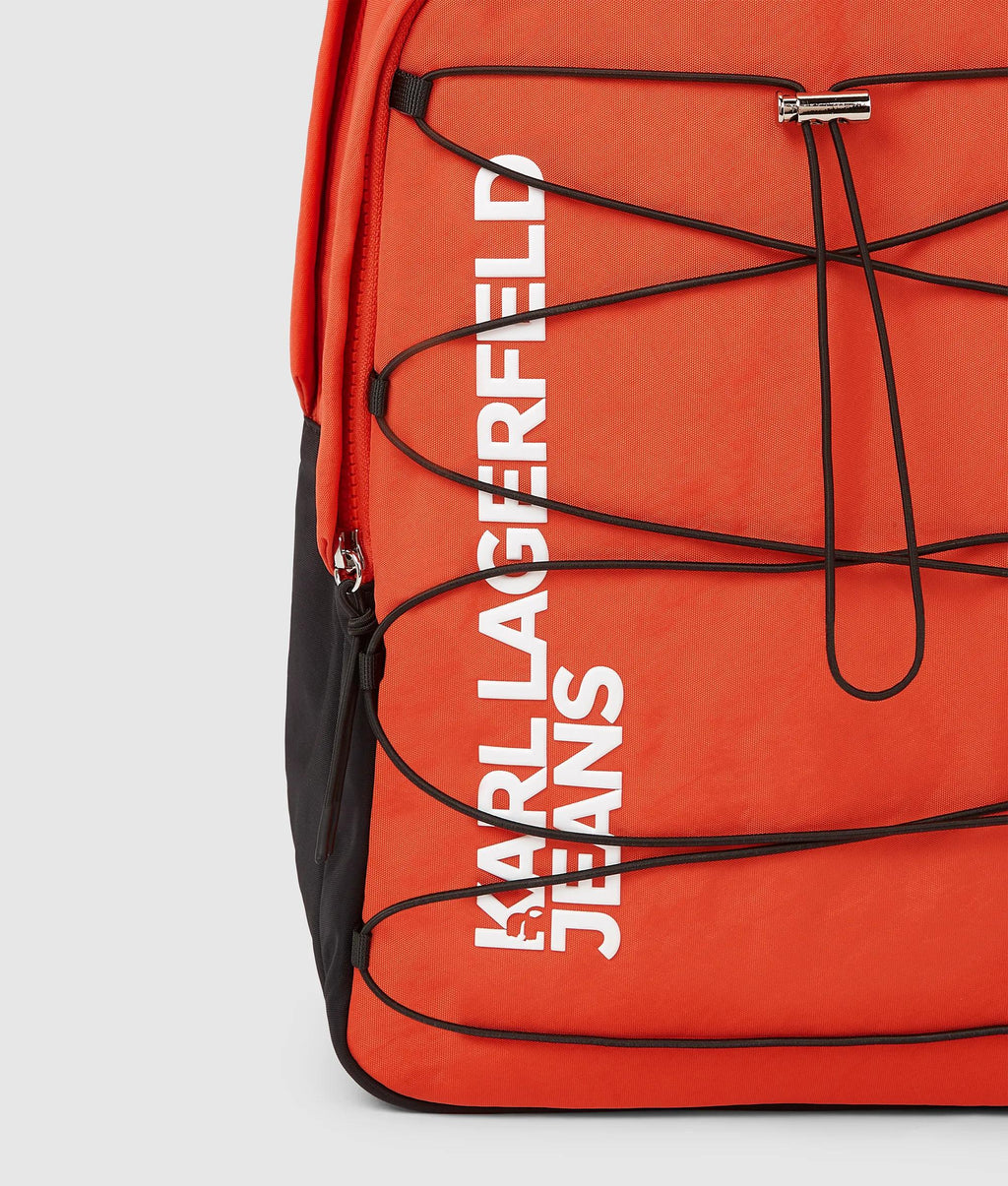 Utility drawstring backpack
