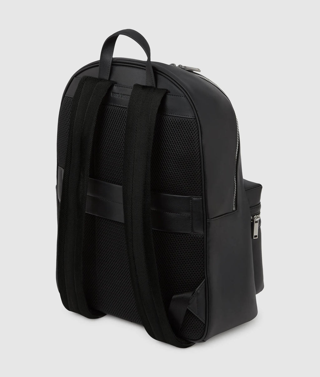 Monogram patch backpack