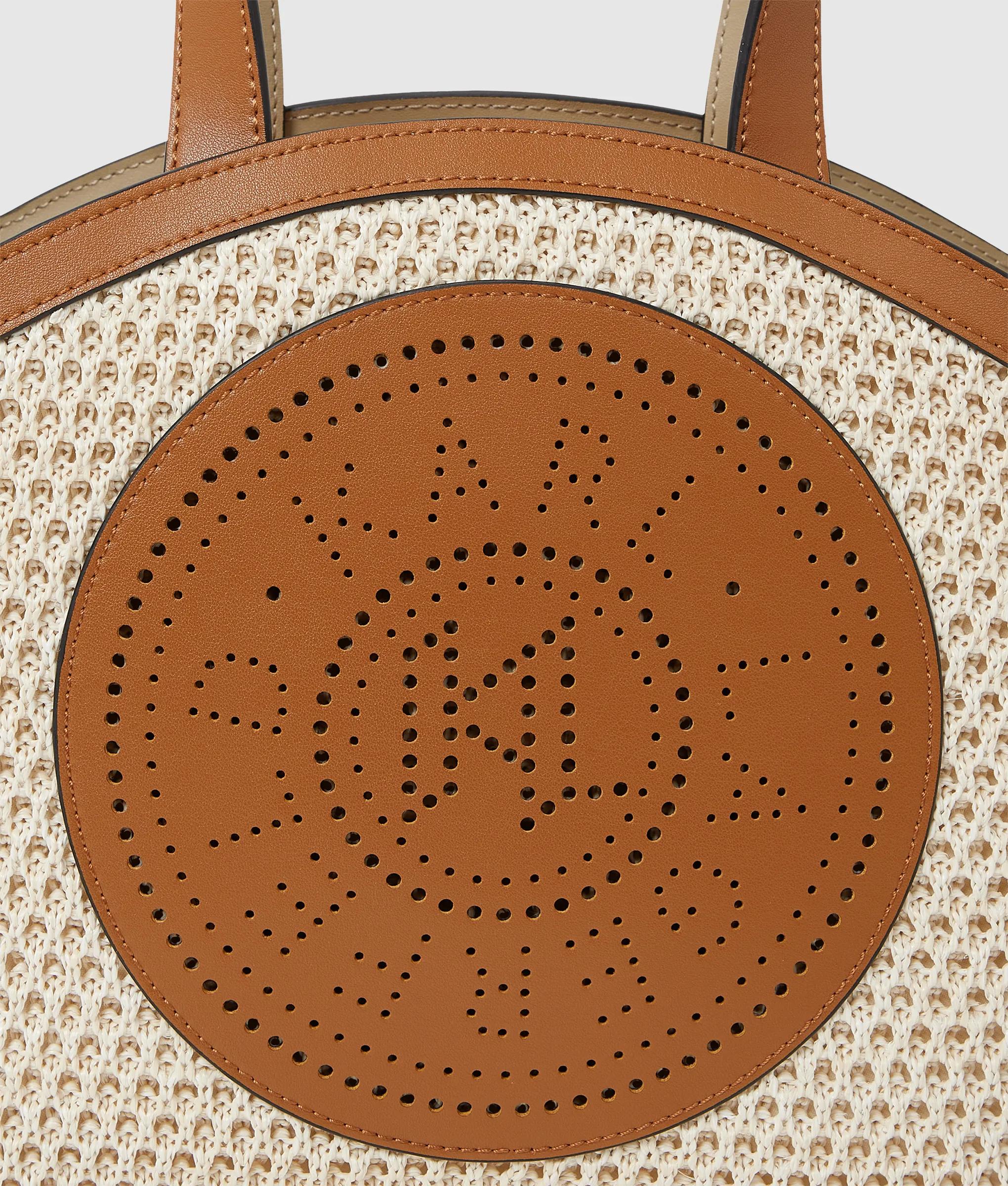 K/Circle small mesh tote bag