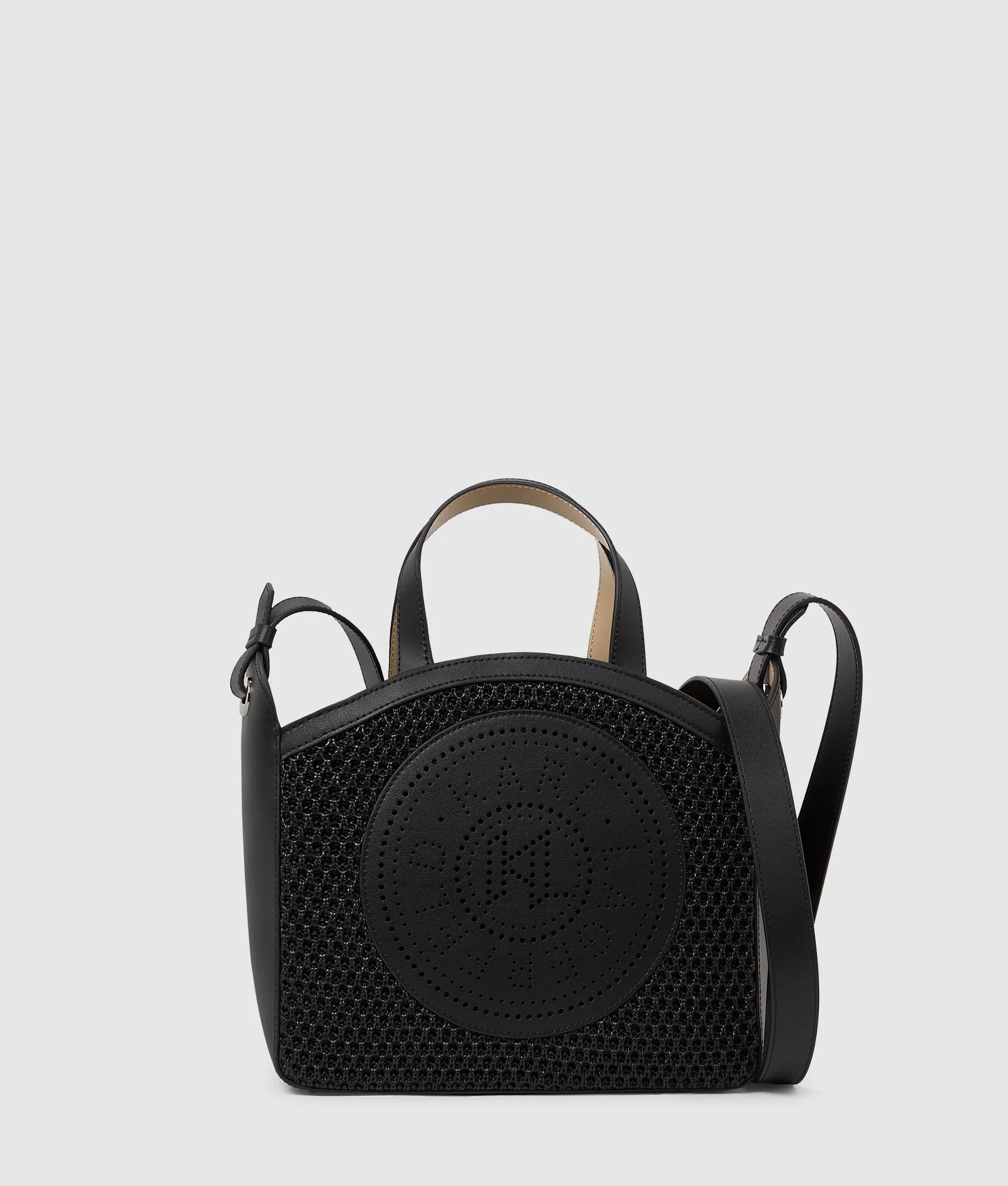 K/Circle small mesh tote bag