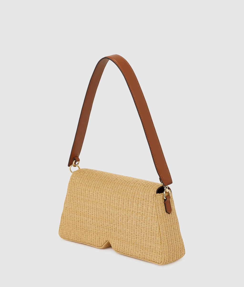 Ikon K woven shoulder bag
