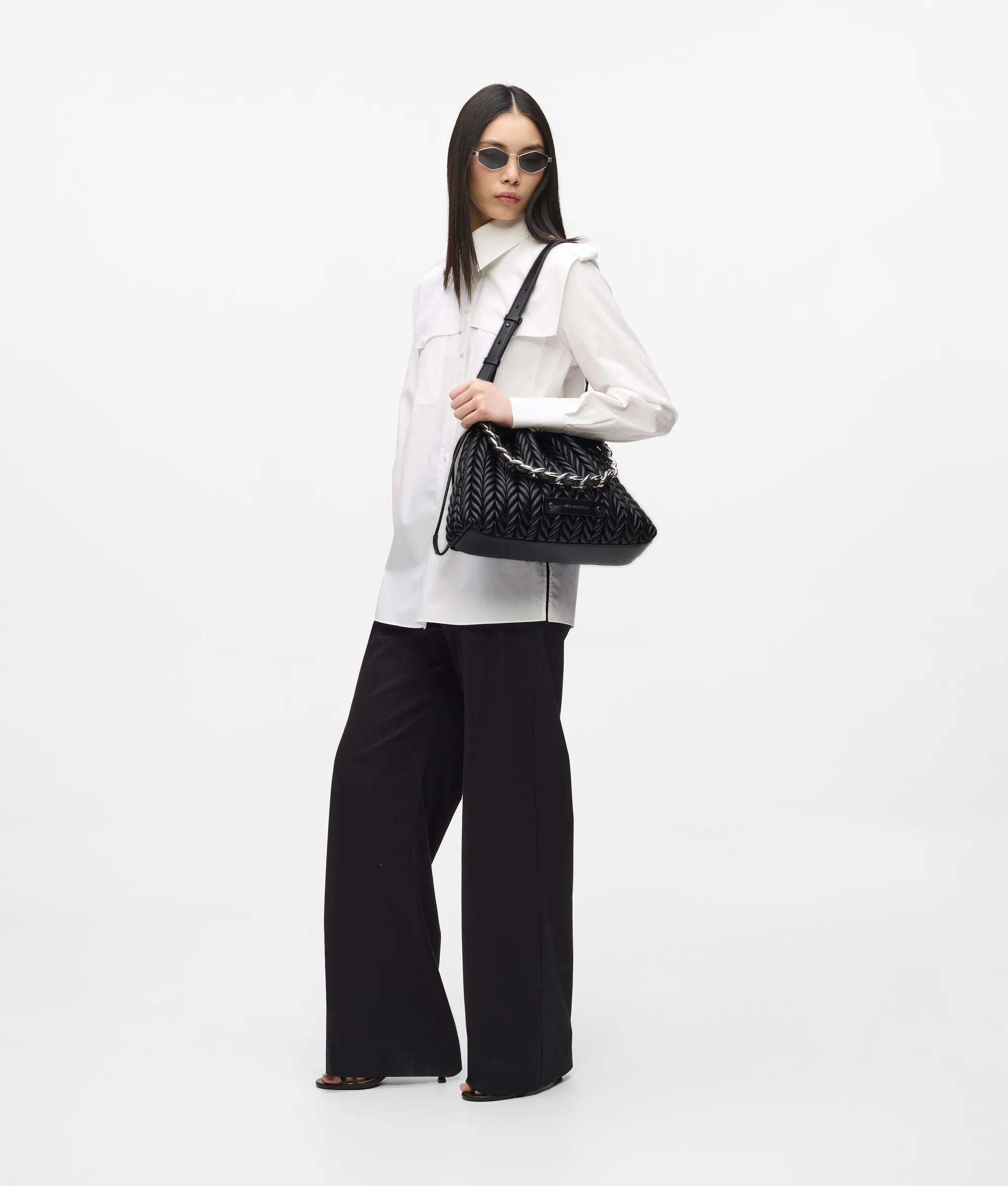 K/Weave chain shoulder bag