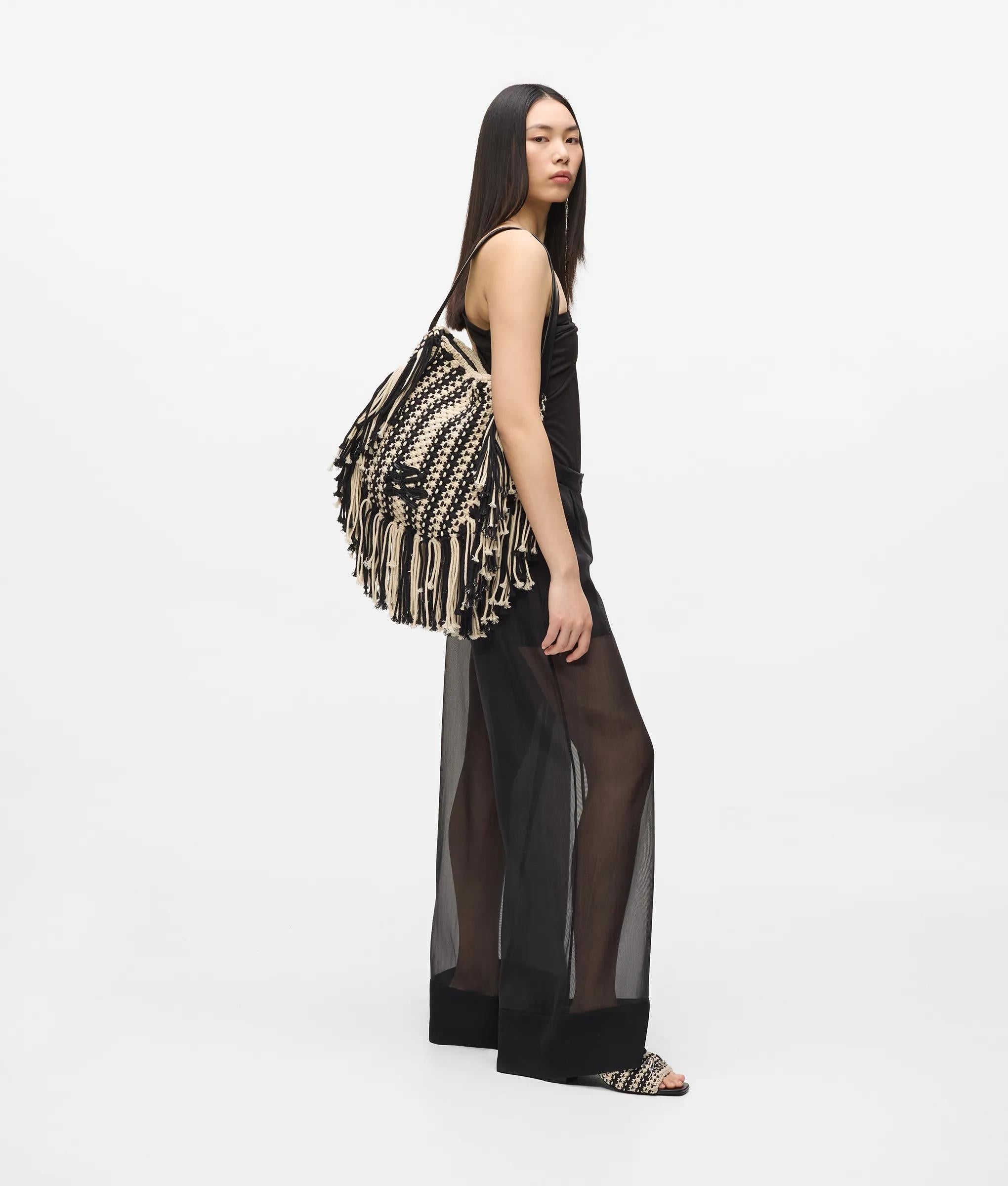 K/Autograph fringe shoulder bag