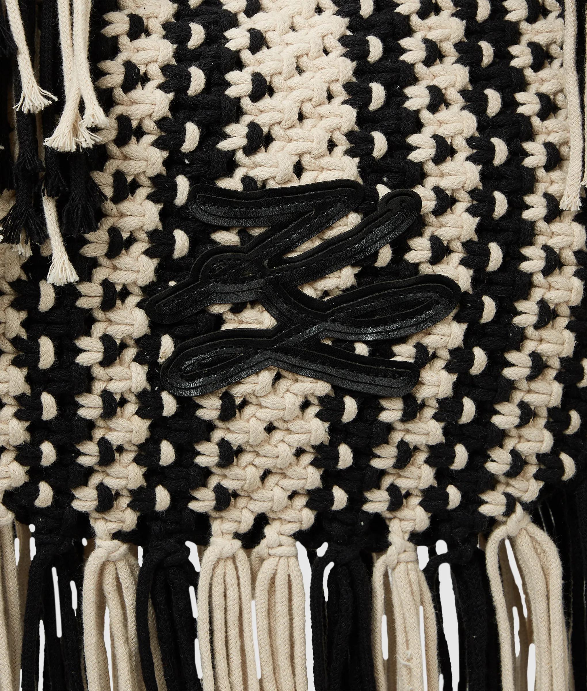 K/Autograph fringe shoulder bag