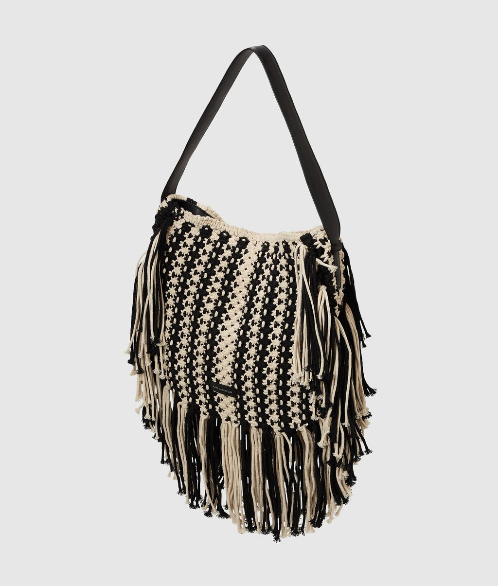 K/Autograph fringe shoulder bag