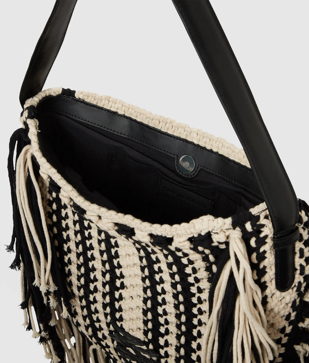 K/Autograph fringe shoulder bag