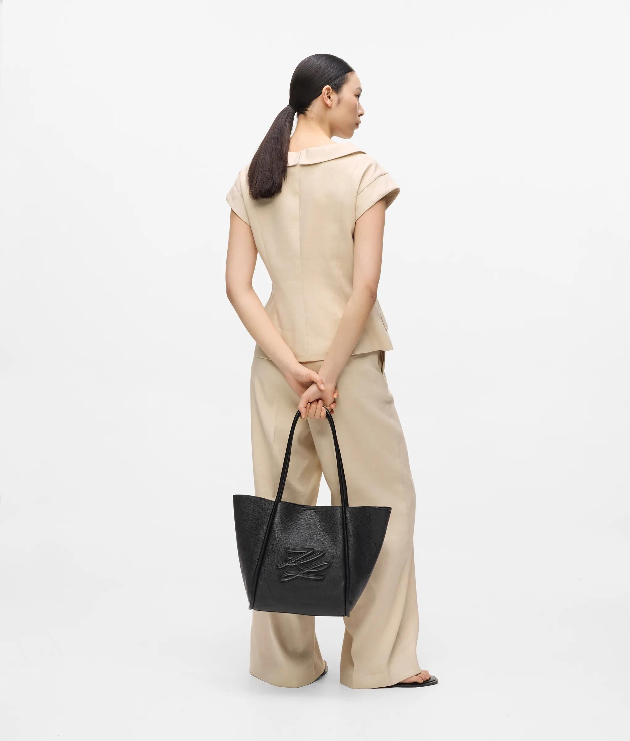 K/Autograph patch medium tote bag