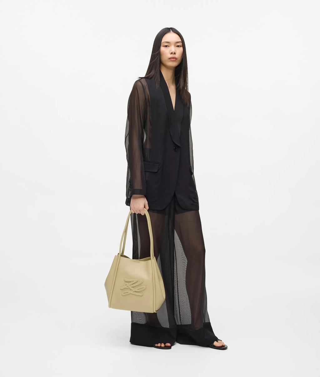 K/Autograph patch medium tote bag