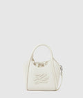 K/Autograph patch mini tote bag