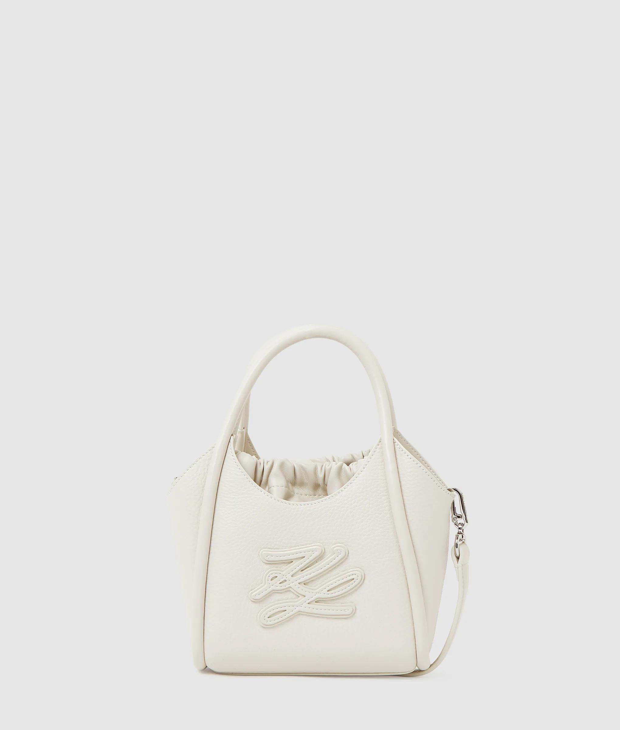 K/Autograph patch mini tote bag