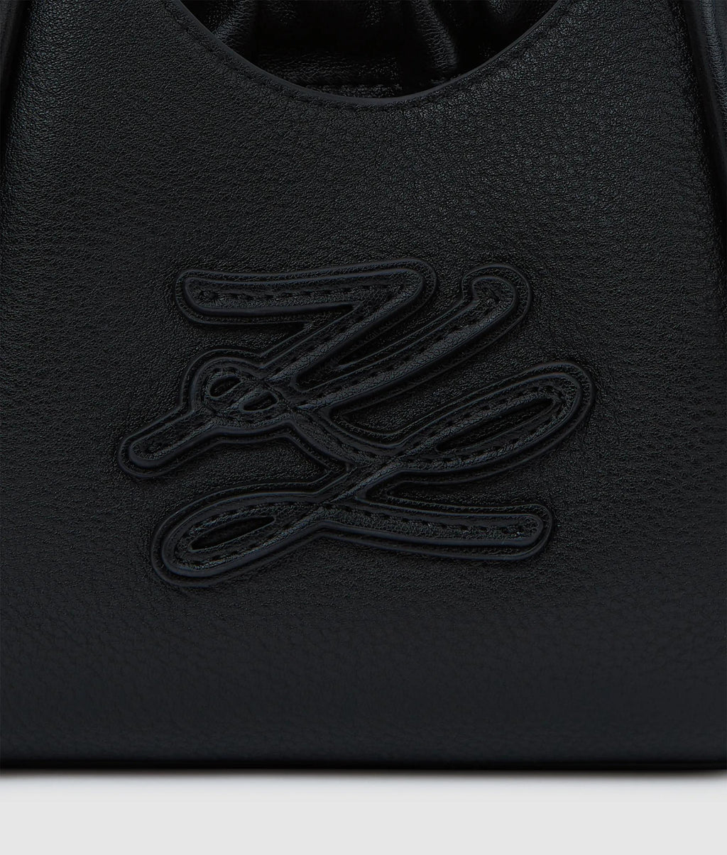 K/Autograph patch mini tote bag