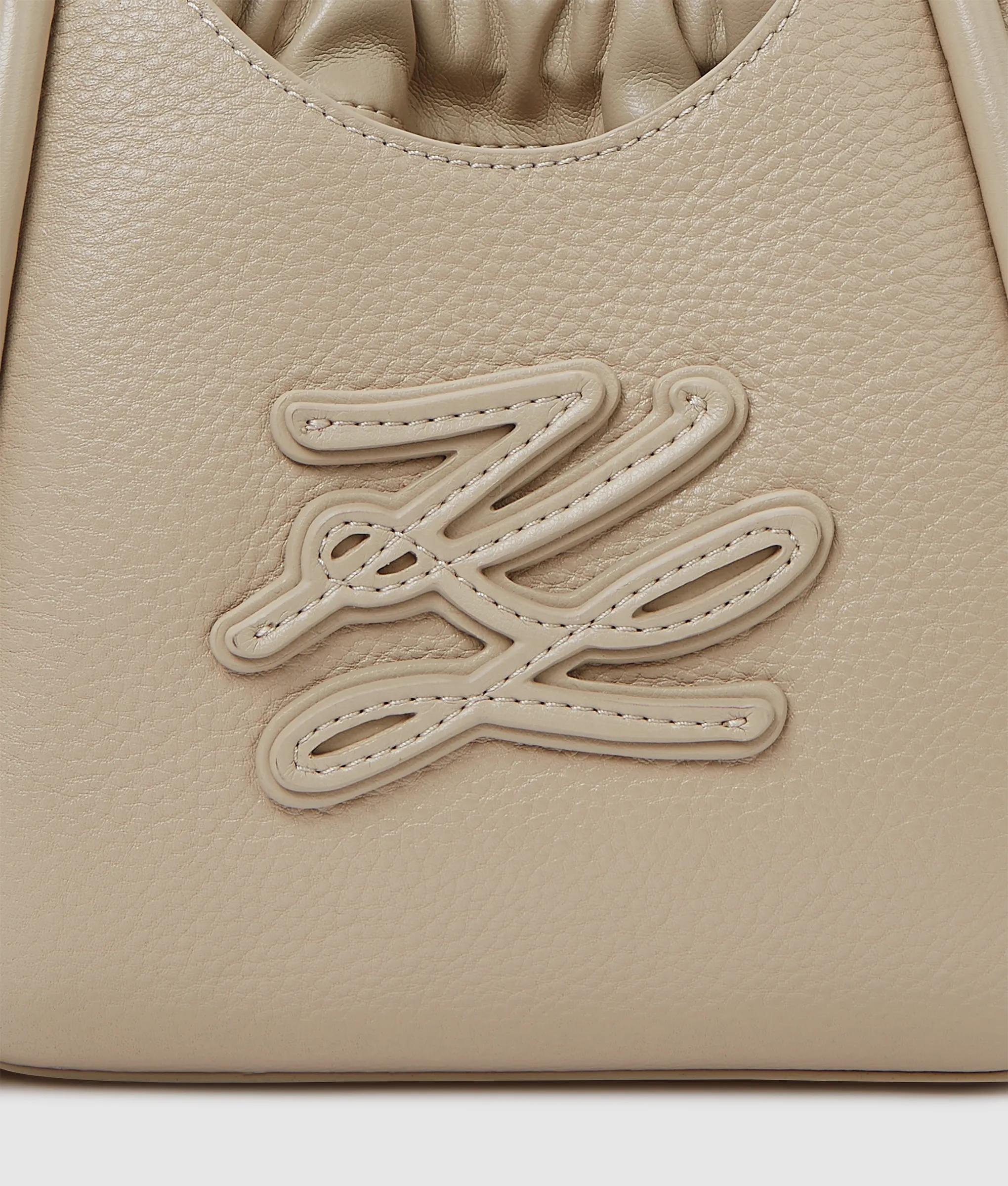 K/Autograph patch mini tote bag