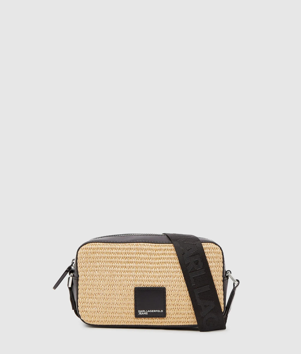 Woven camera bag