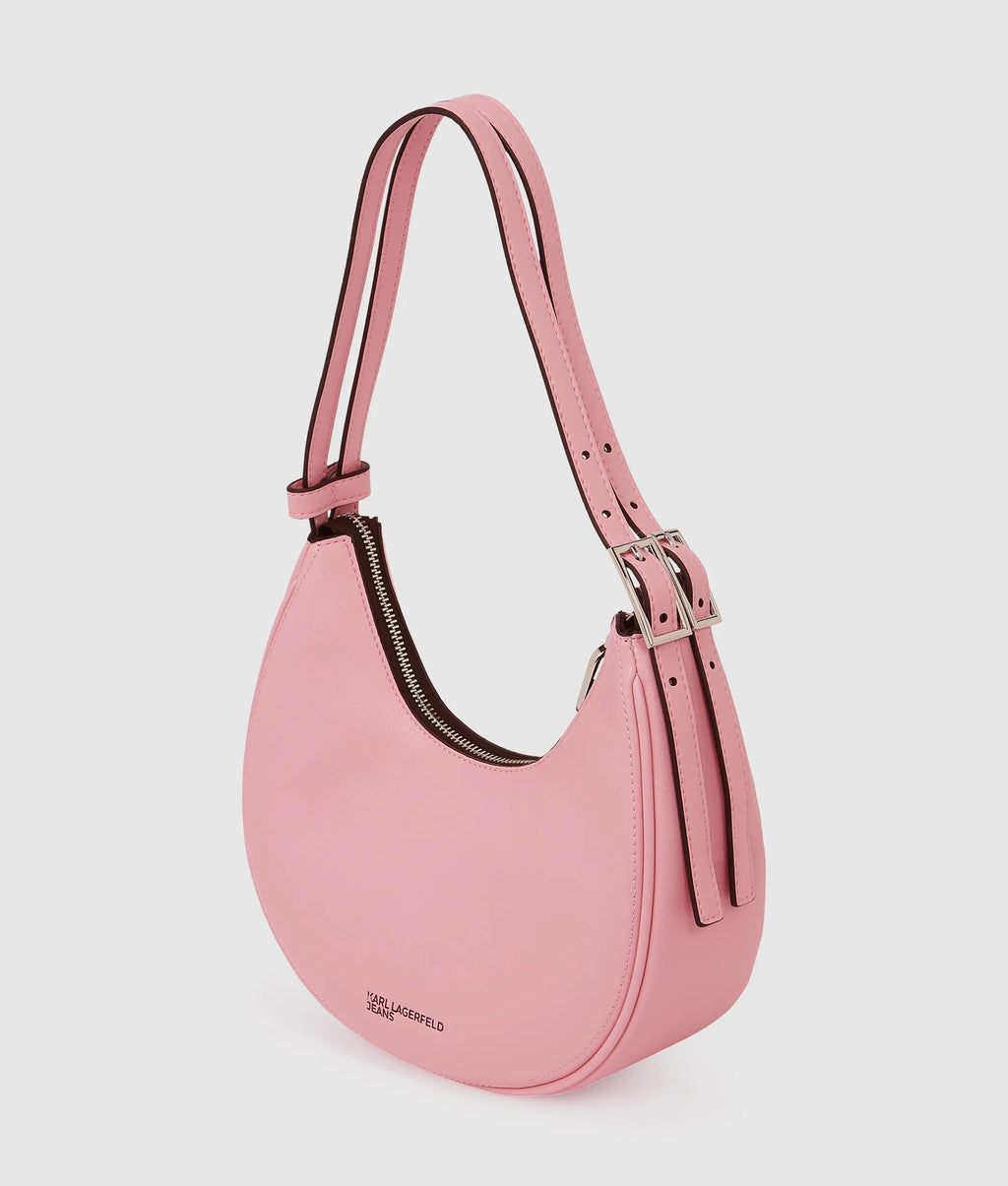 Twin strap moon bag