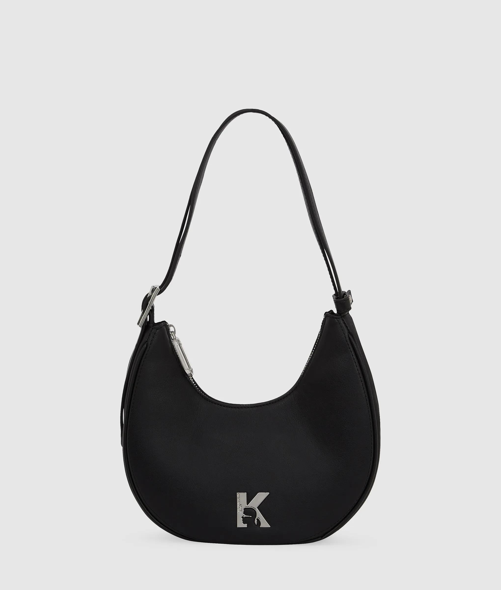Twin strap moon bag