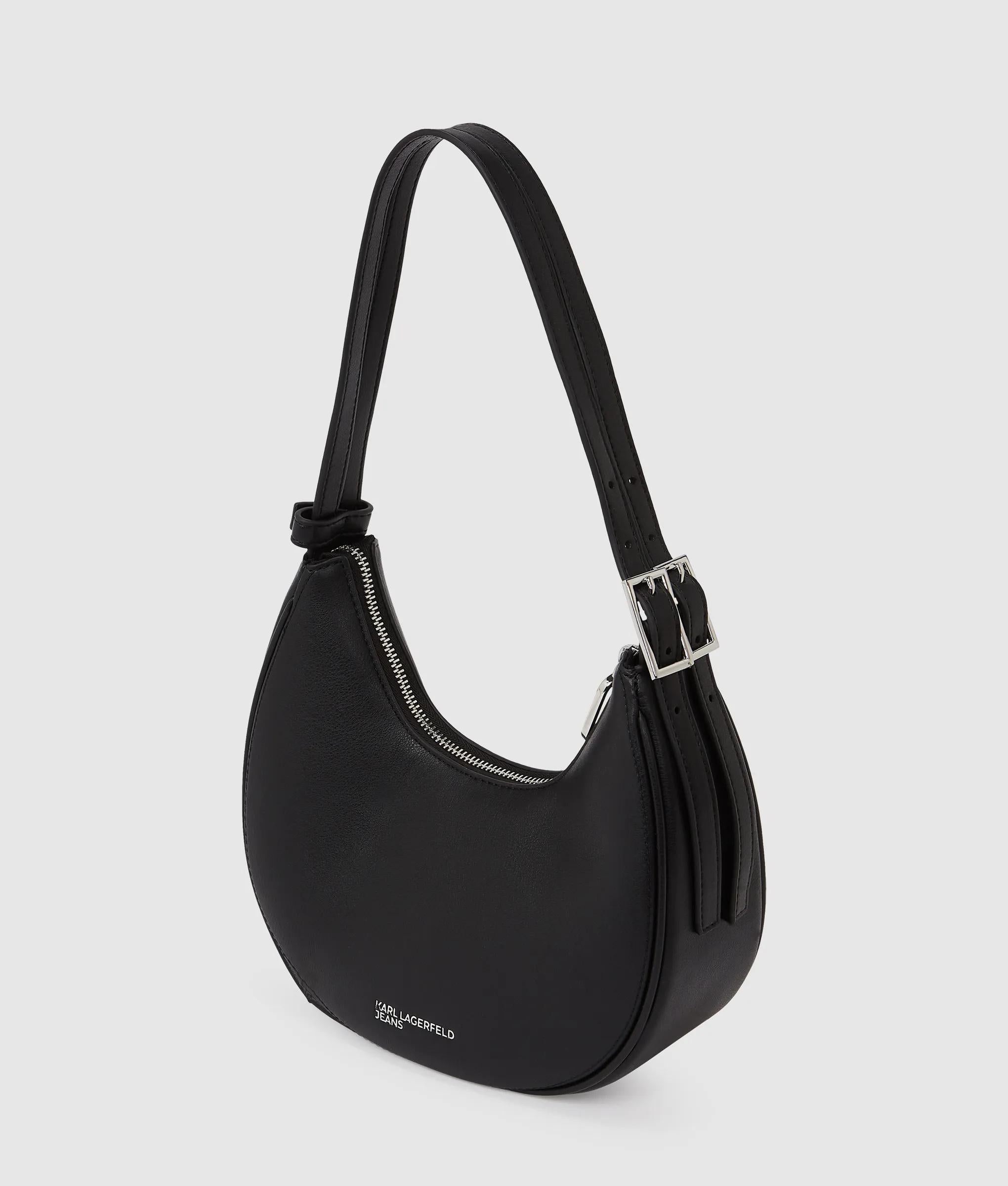 Twin strap moon bag