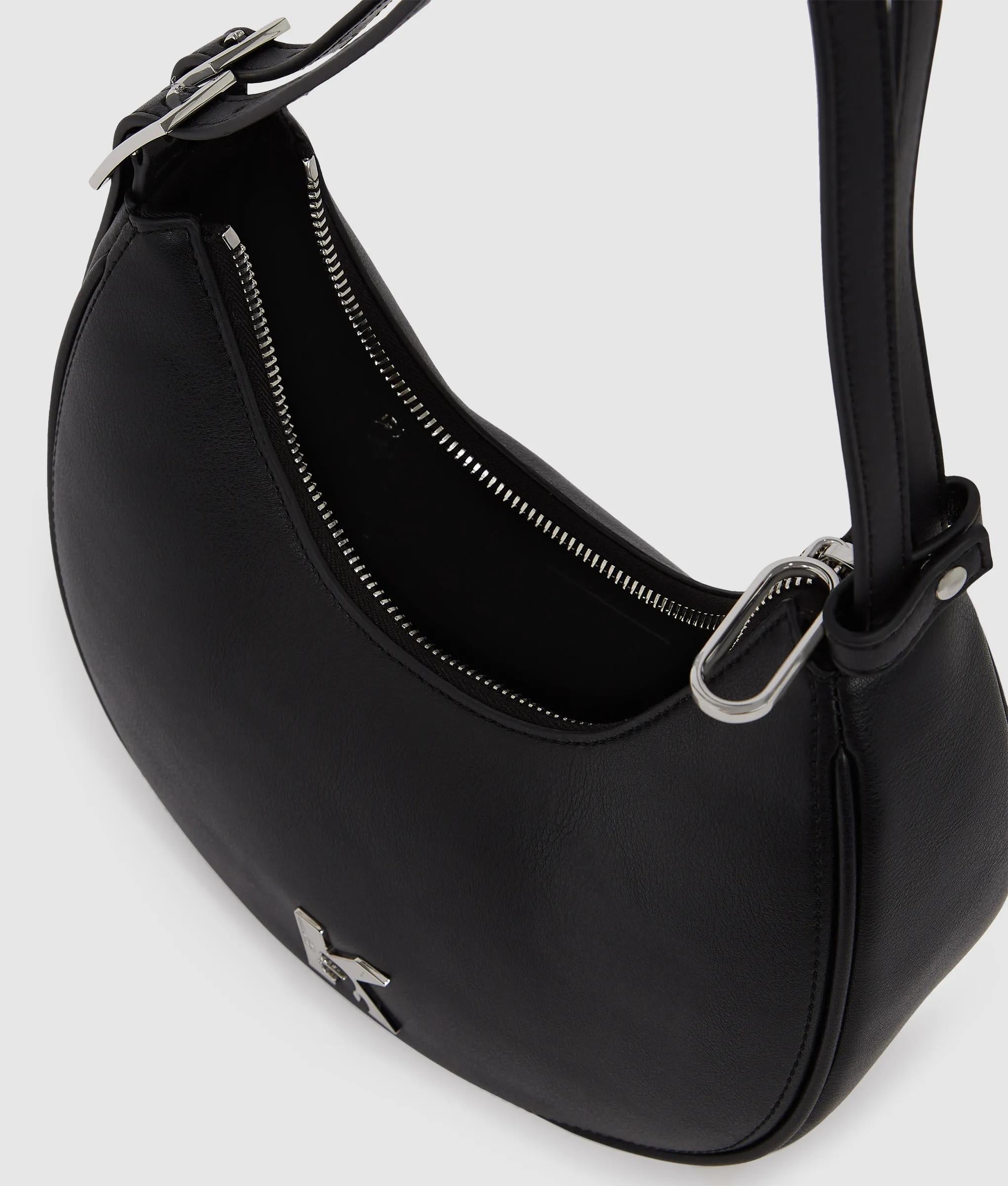 Twin strap moon bag