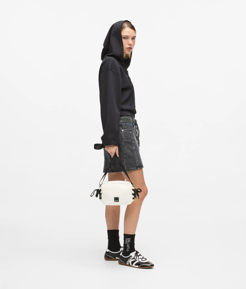 Nylon lace-up camera bag