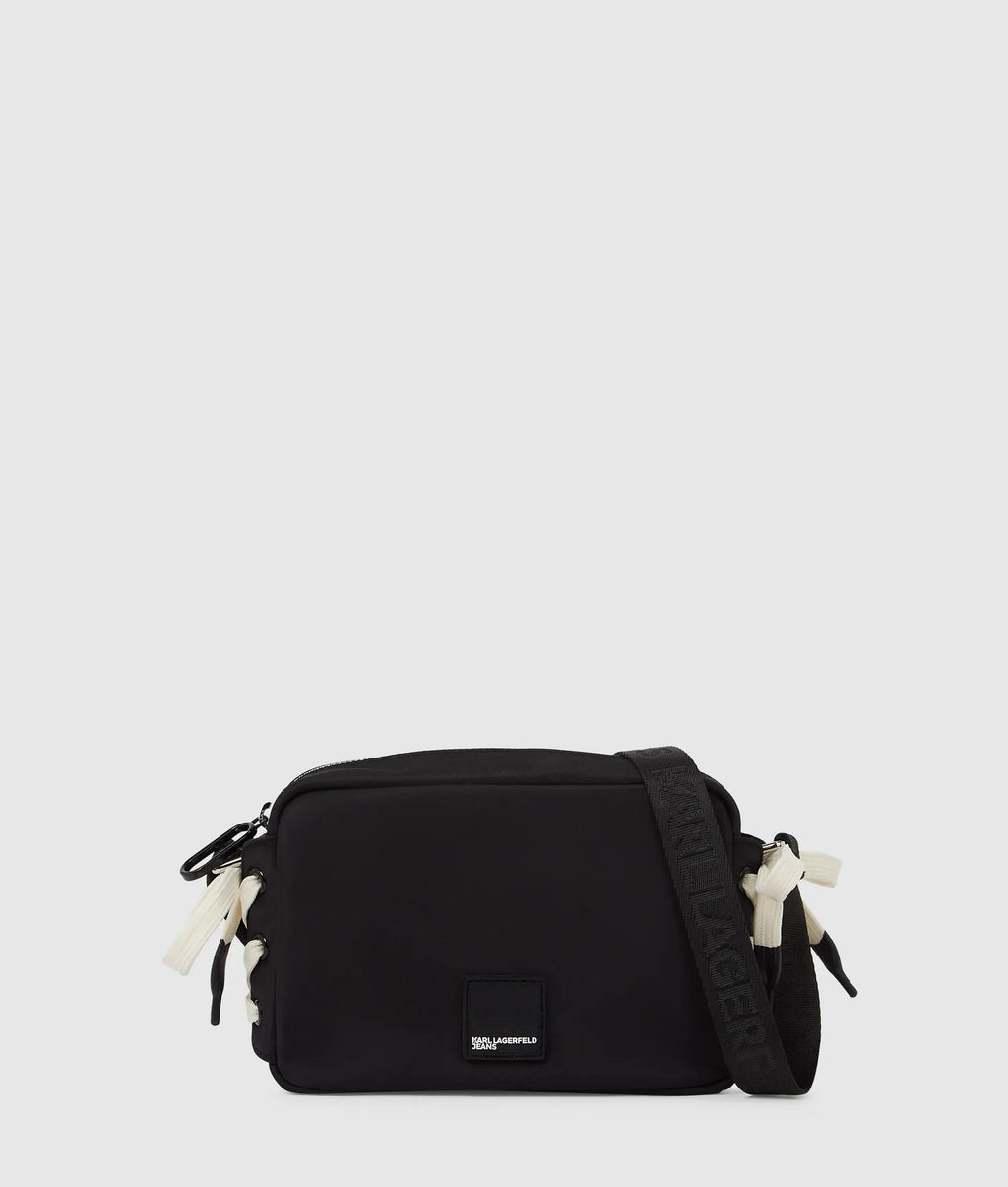 Nylon lace-up camera bag