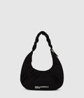 Gathered hobo bag