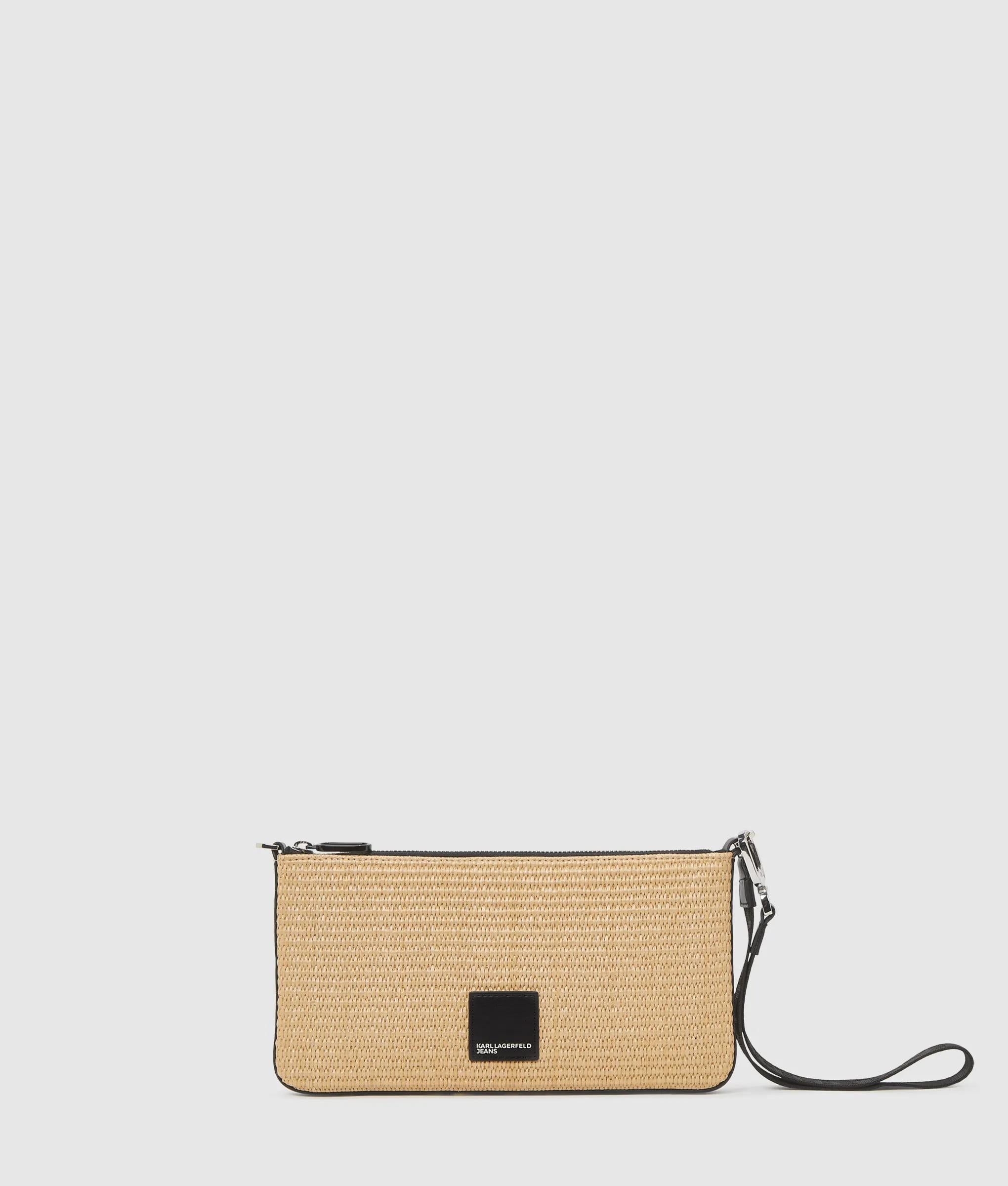 Woven convertible pouch
