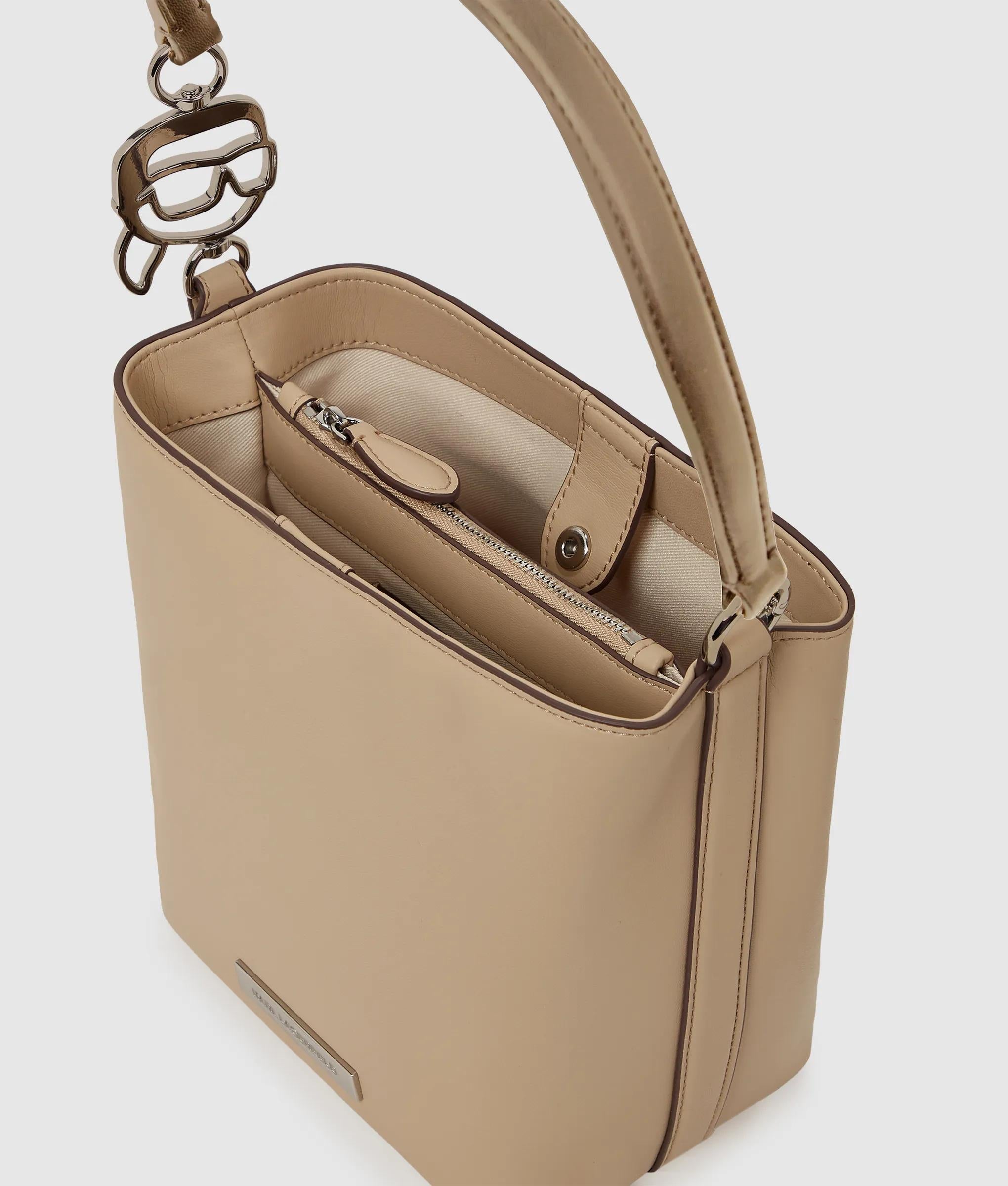 Ikon smooth bucket bag
