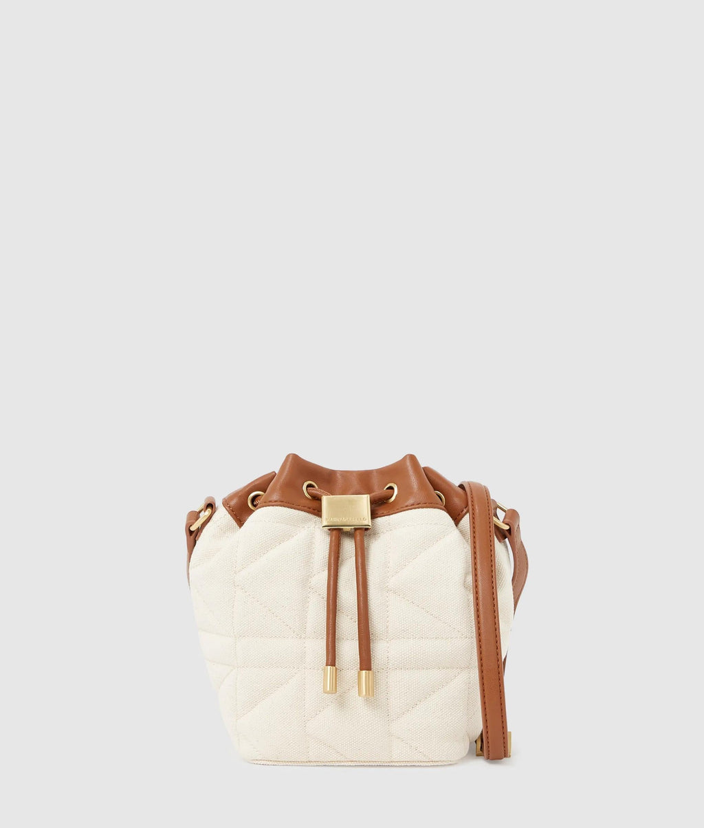 KL X Amber Valletta Kuilt canvas bucket bag