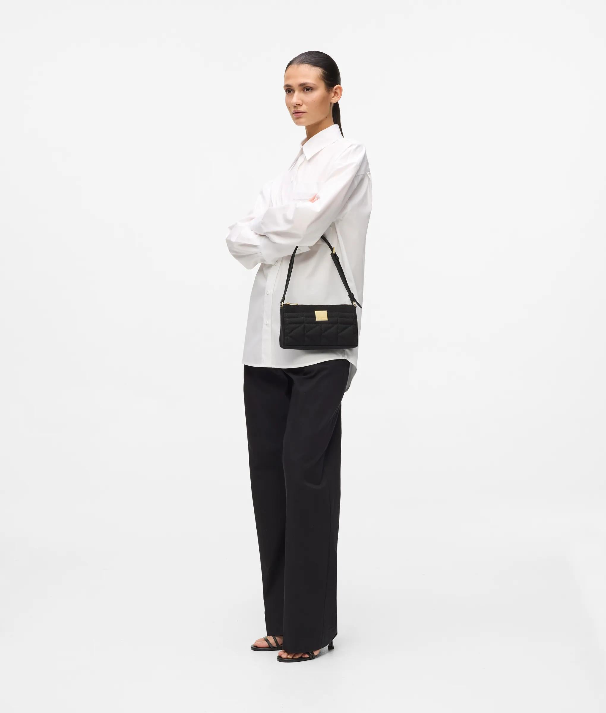 KL X Amber Valletta Kuilt canvas shoulder bag